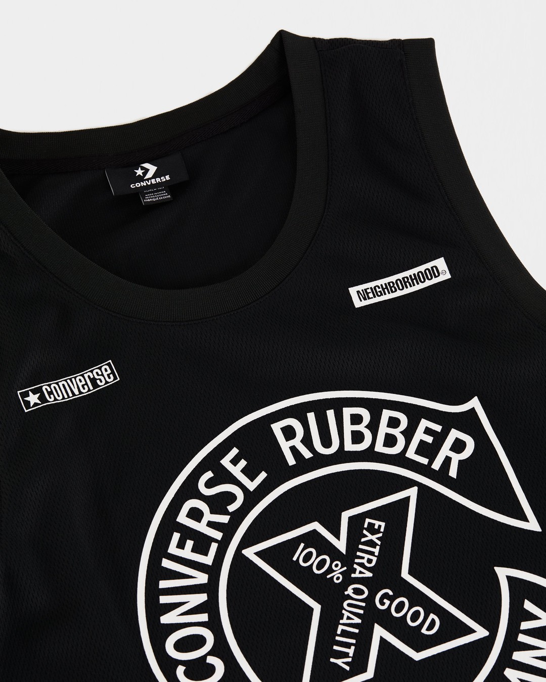 Converse x NBHD – Black Jersey - Sweats - Black - Image 3