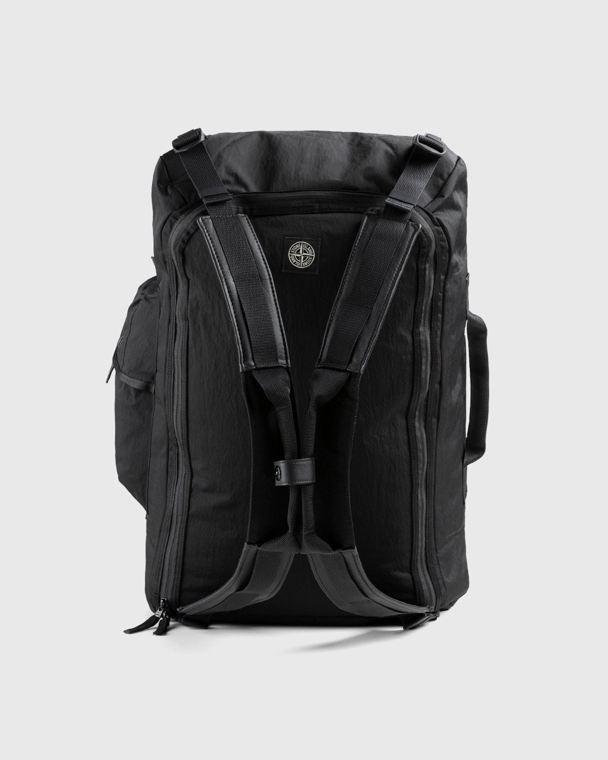 Stone Island – 91274 Nylon Twill Rucksack Black - Bags - Black - Image 2