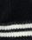 Our Legacy – Knitted Stripe Hat Black Ivory Wool - Beanies - Black - Image 4