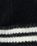 Our Legacy – Knitted Stripe Hat Black Ivory Wool - Hats - Black - Image 4