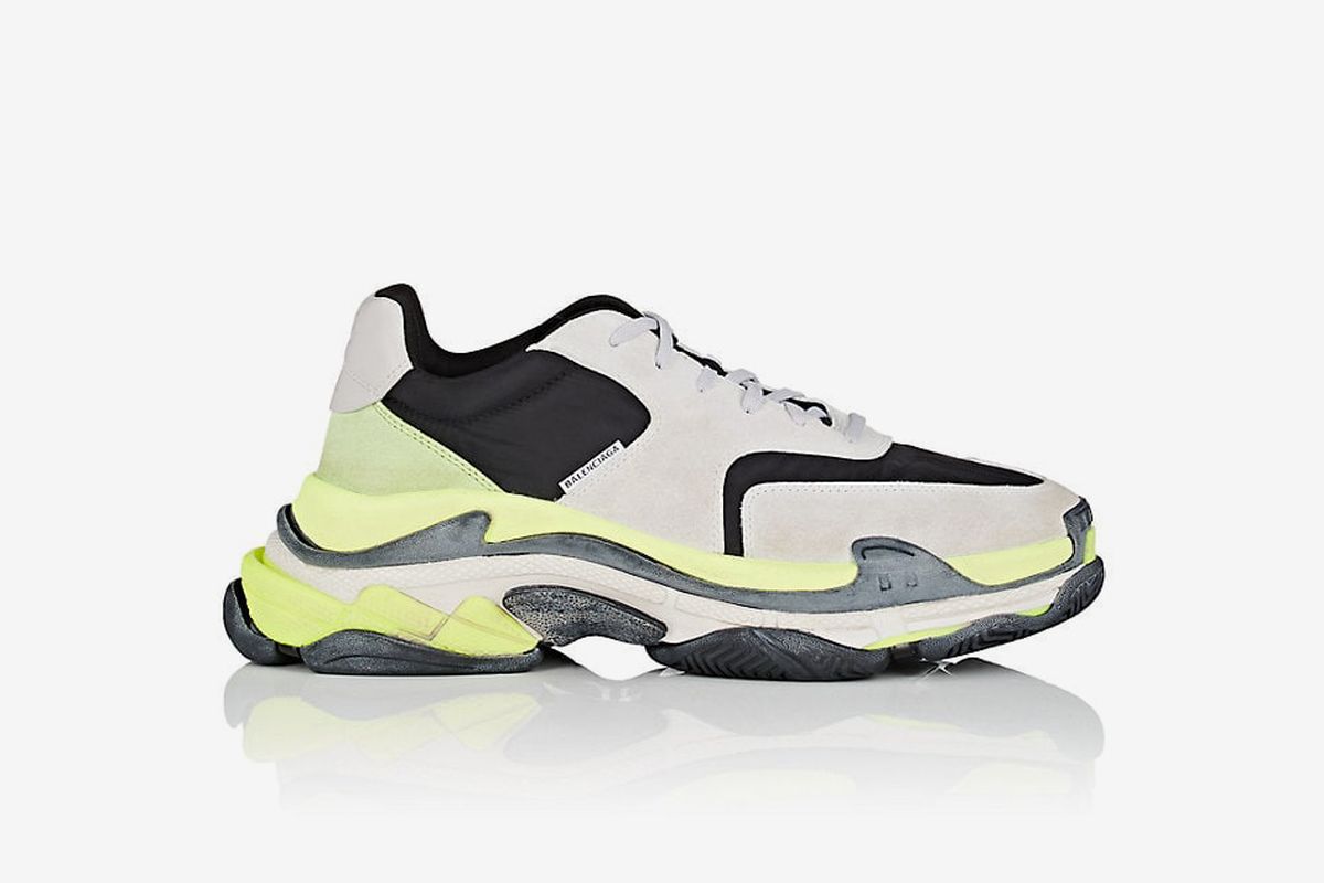 balenciaga triple s half half