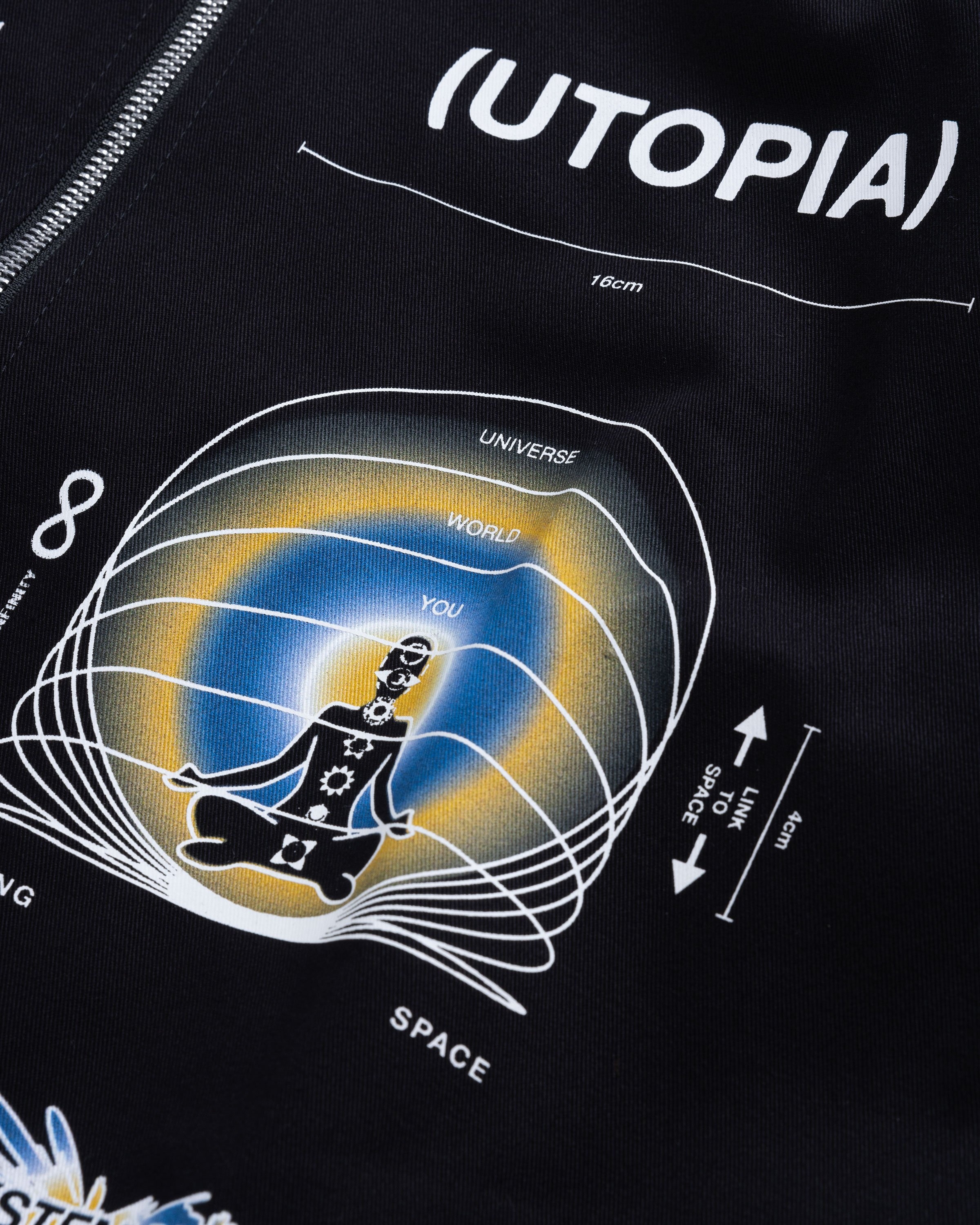 Space Available Studio – Utopia Work Jacket Black - Outerwear - Black - Image 6