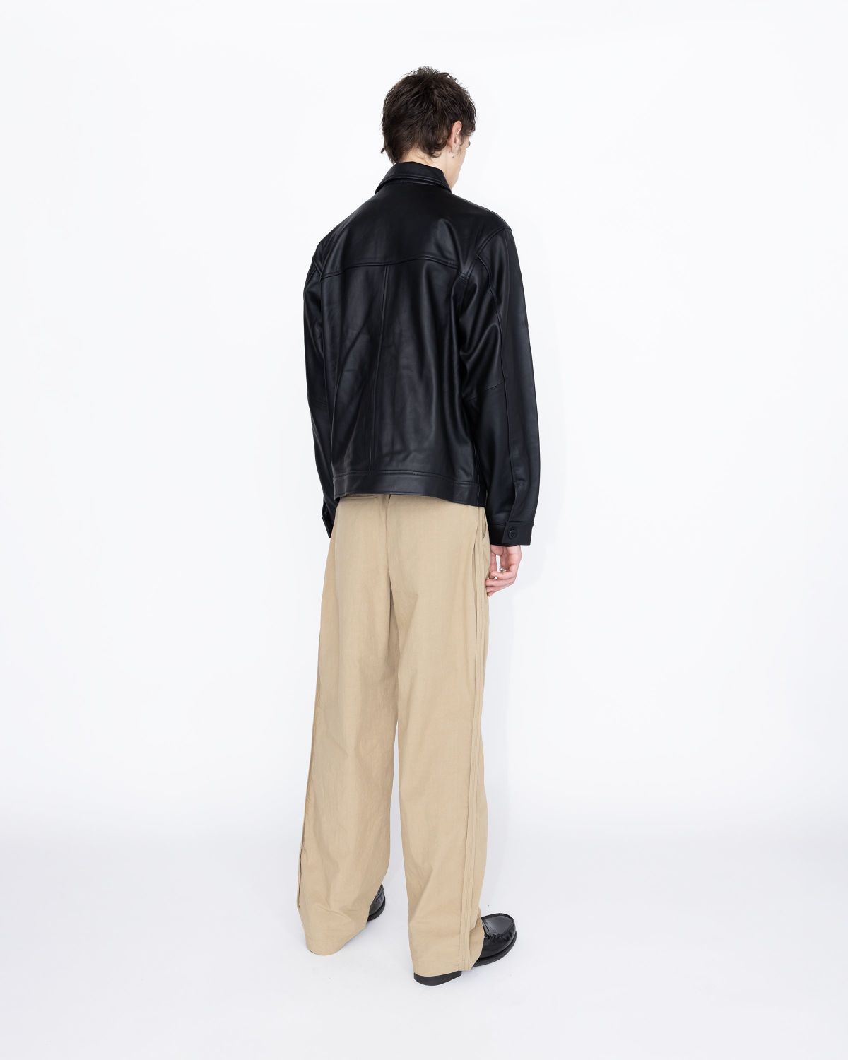Highsnobiety HS05 – Leather Jacket Black - Outerwear - Black - Image 5