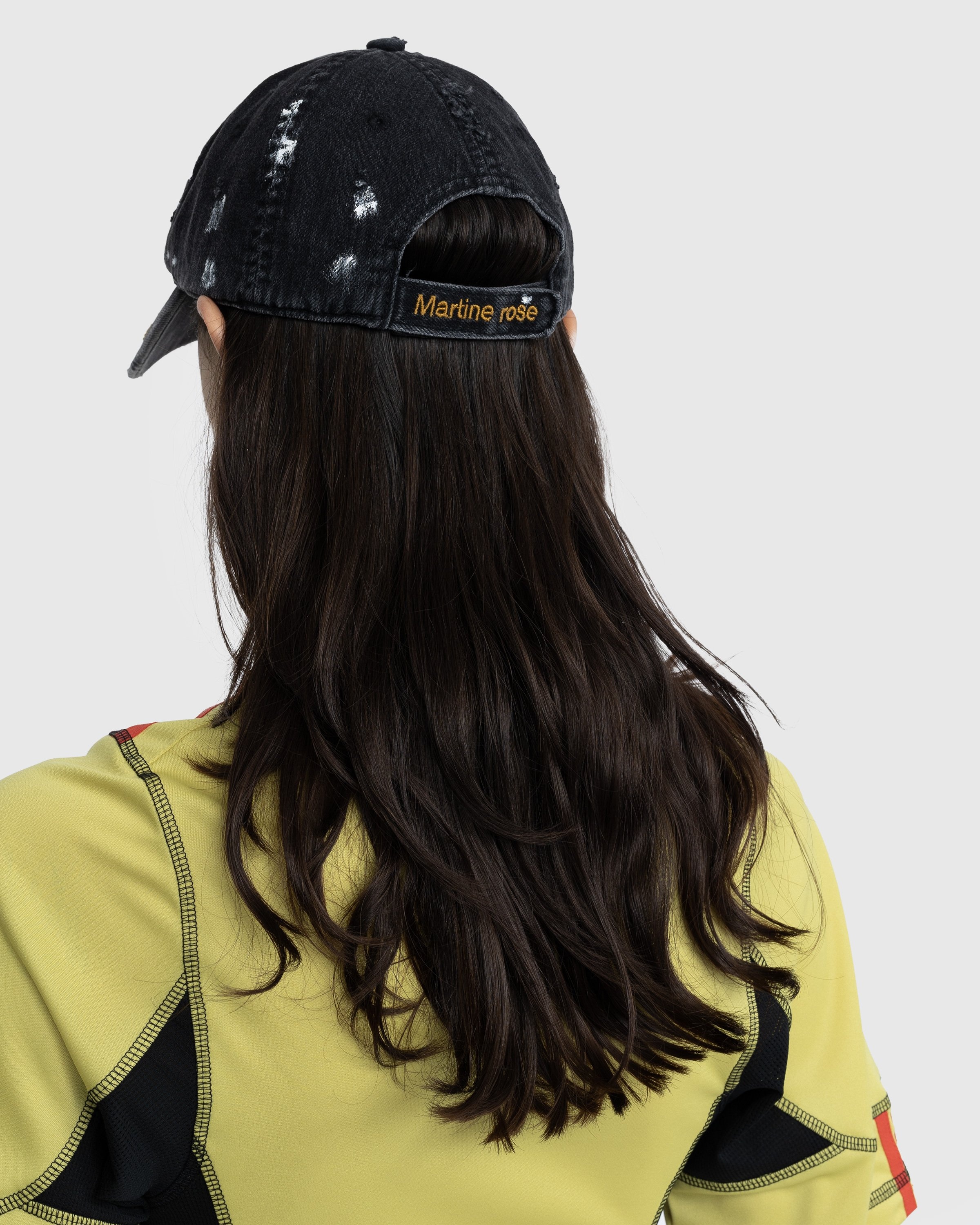 Martine Rose – Trucker Cap Black - Hats - Black - Image 5