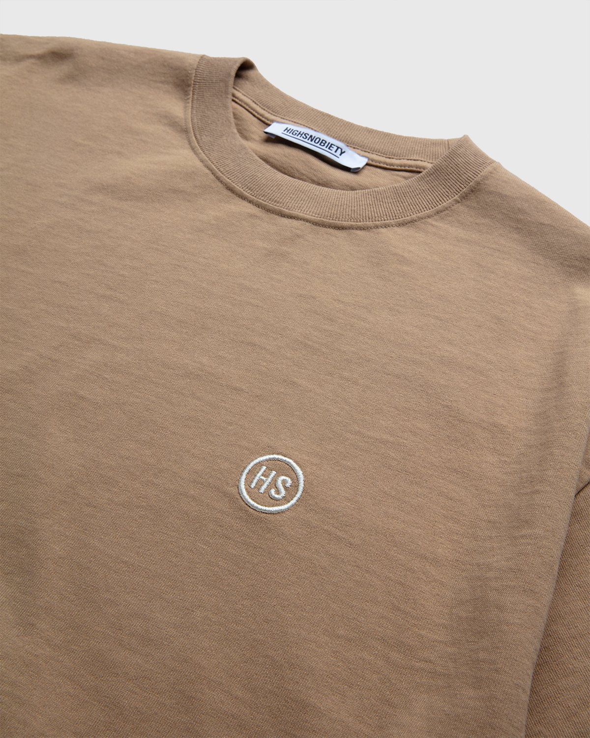Highsnobiety – T-Shirt Cork - Tops - Beige - Image 3