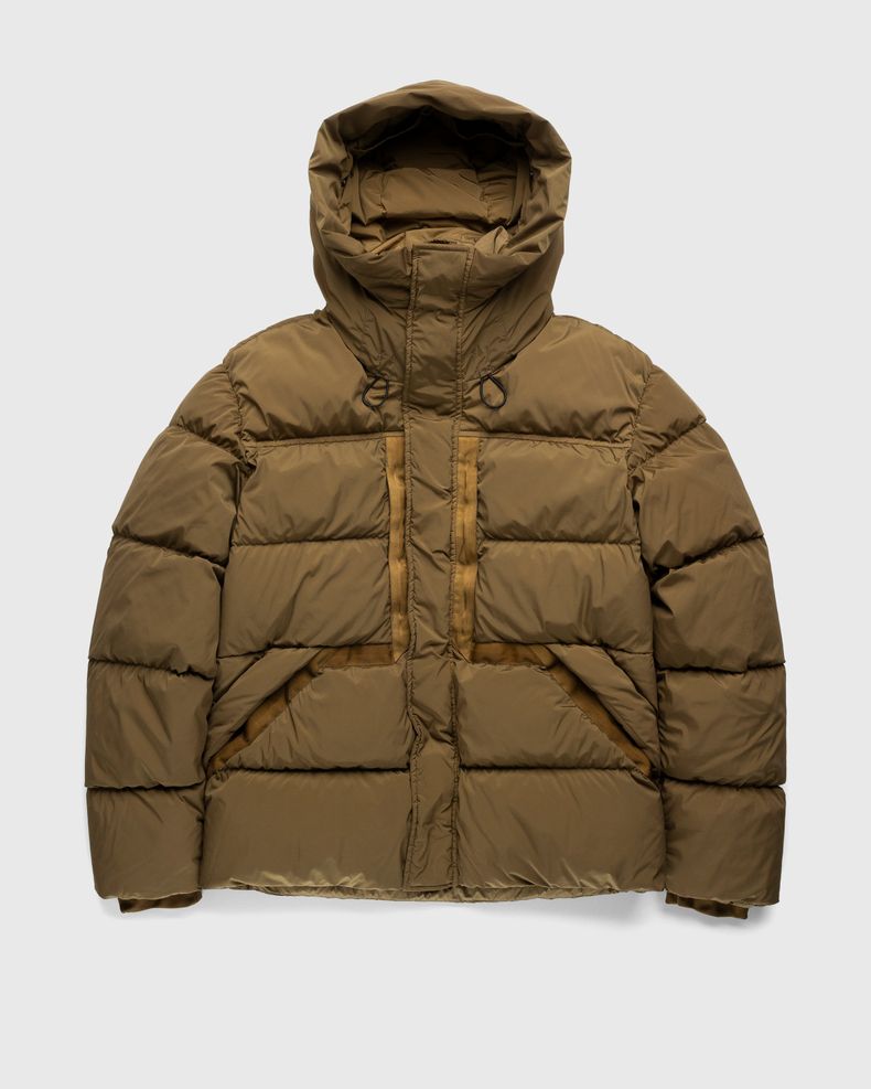 C.P. Company – Nycra-R Goggle Down Jacket Brown