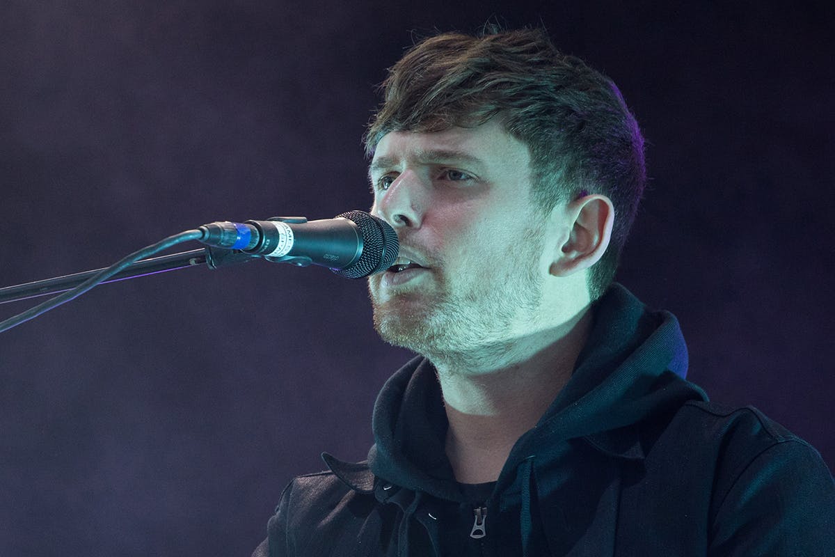 James Blake performing