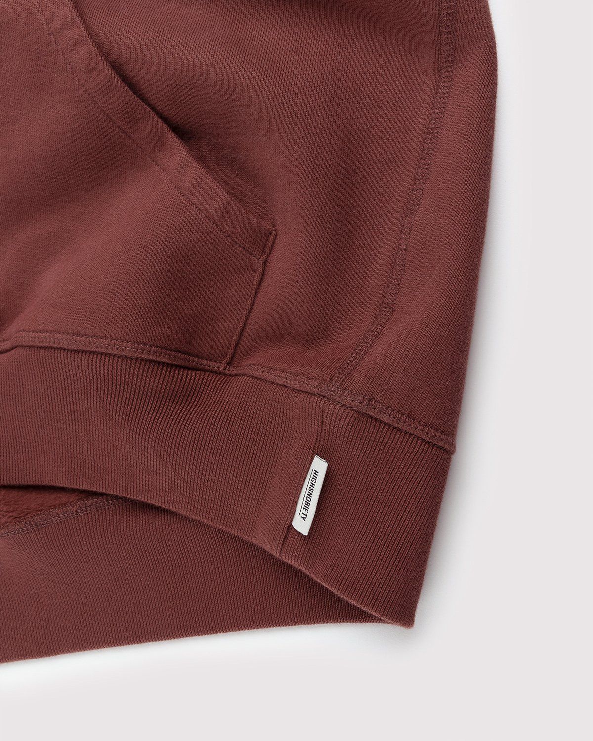 Highsnobiety – Collegiate Hoodie Brown - Sweats - Brown - Image 3