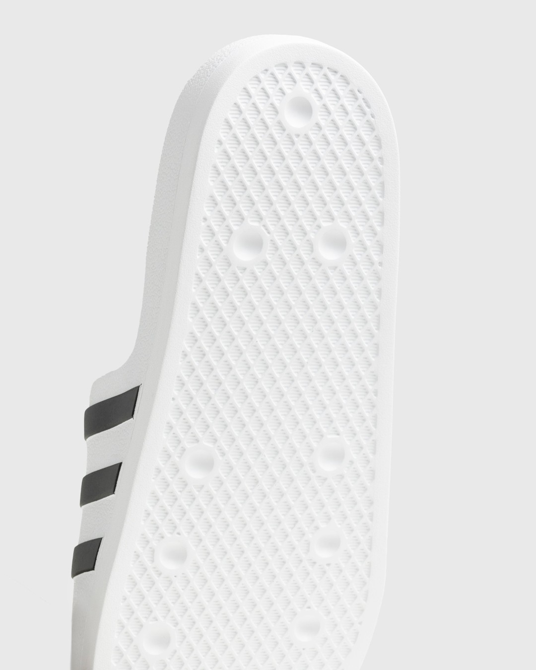 Adidas – Adifom Adilette White/Black/White - Sandals - White - Image 6