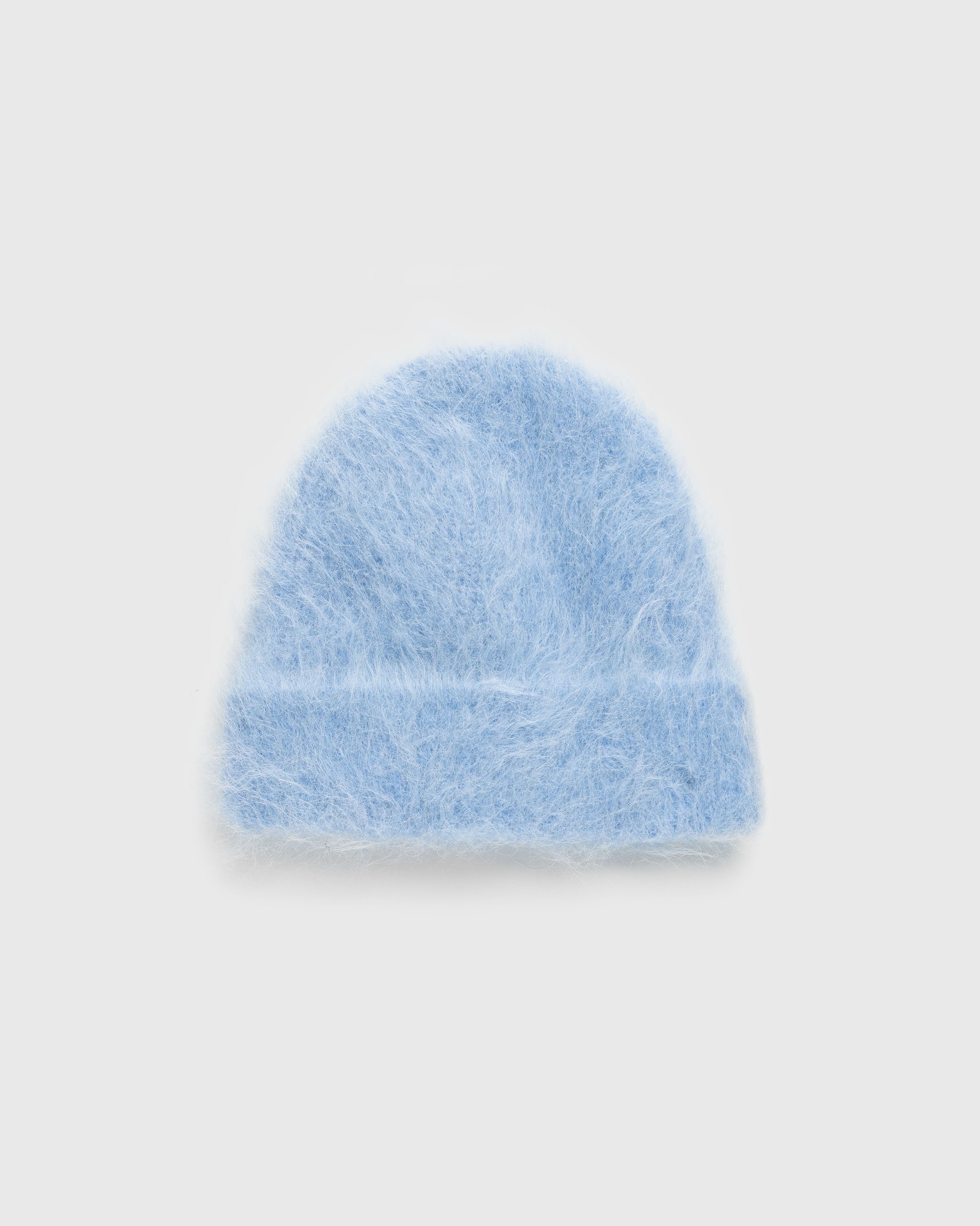 Séfr – Fuzzy Beanie Cold Blue Alpaca - Hats - Blue - Image 1
