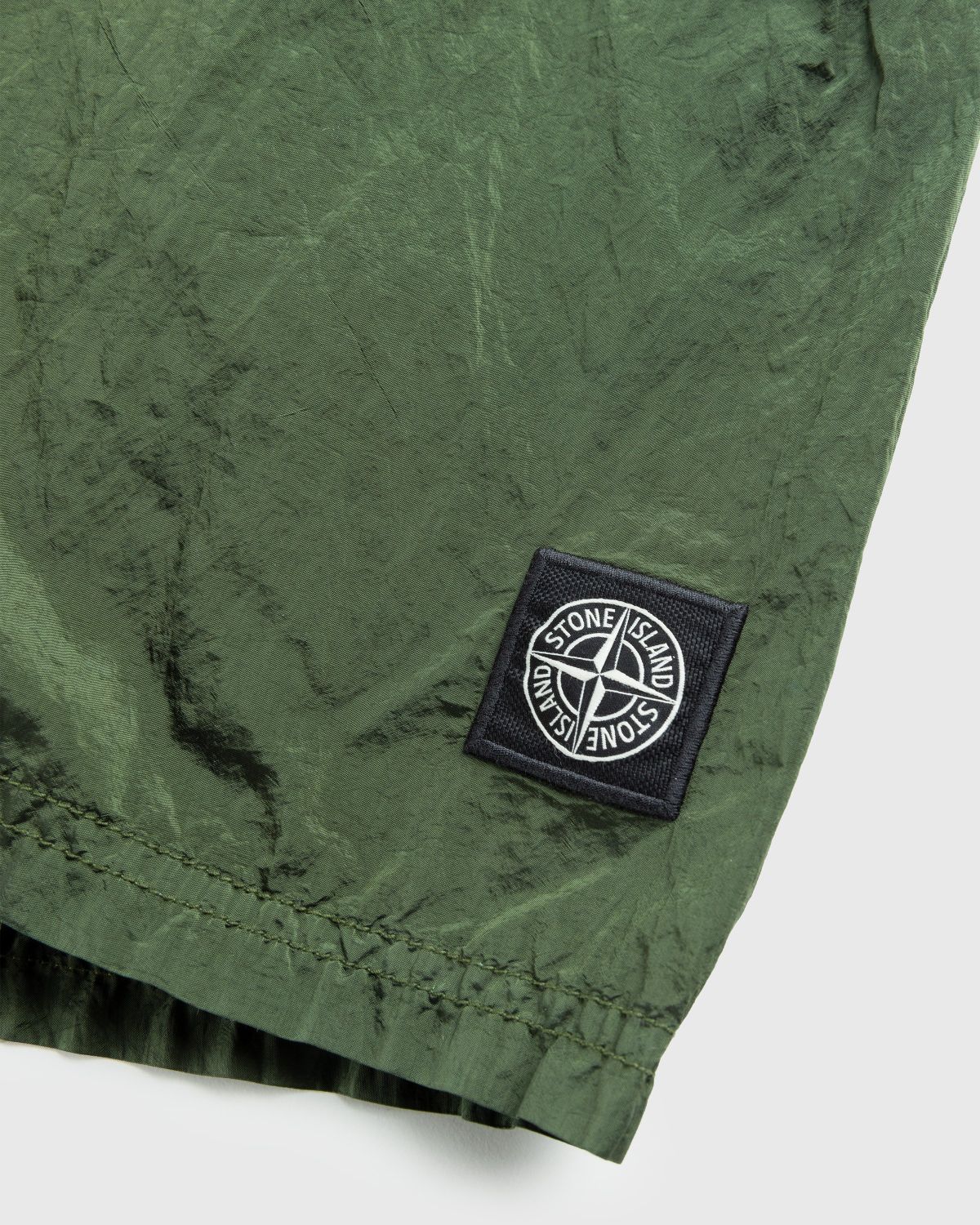 Stone Island – Nylon Metal Swim Shorts Olive - Swimwear - Green - Image 5