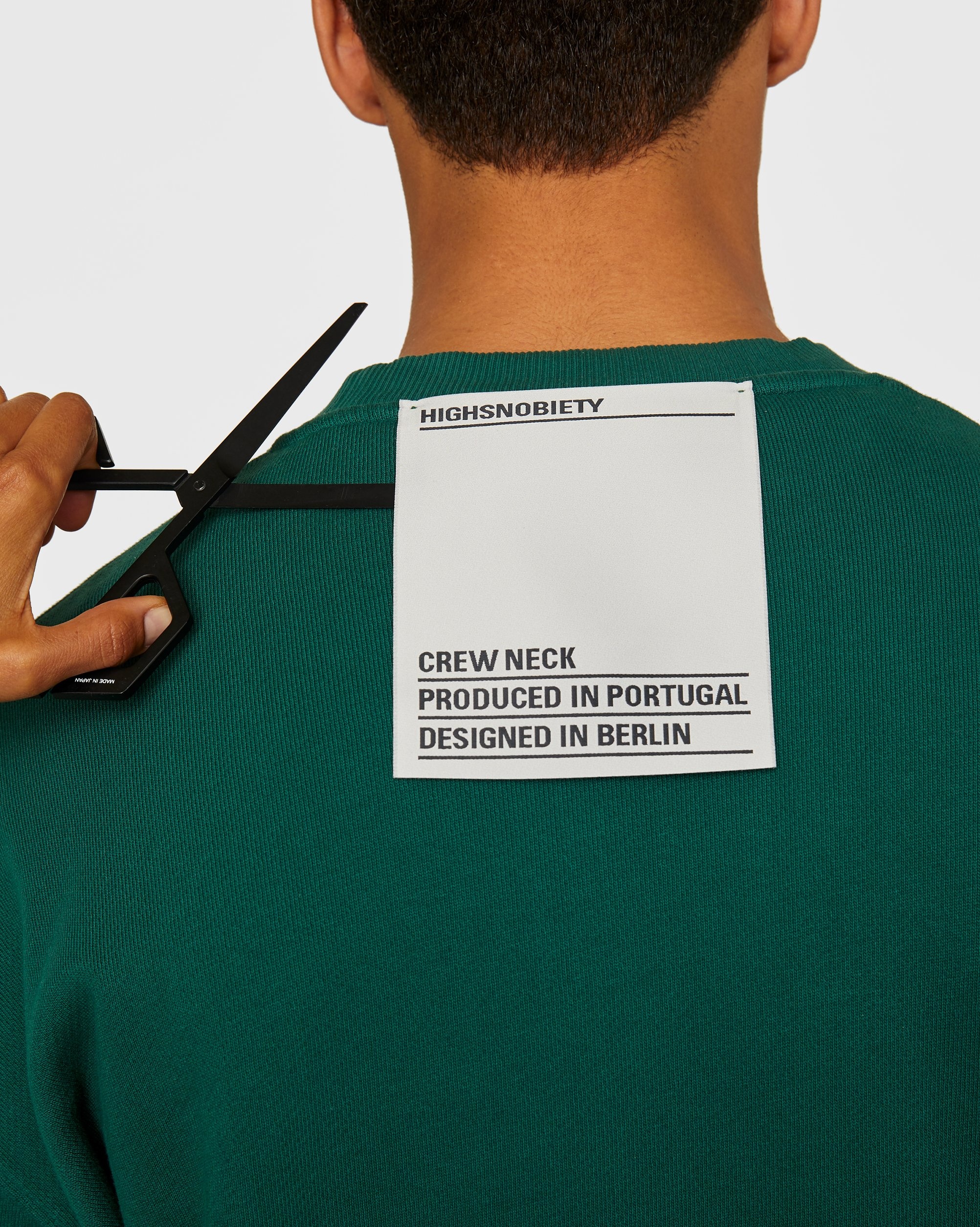 Highsnobiety – Staples Sweatshirt Green - Sweats - Green - Image 4