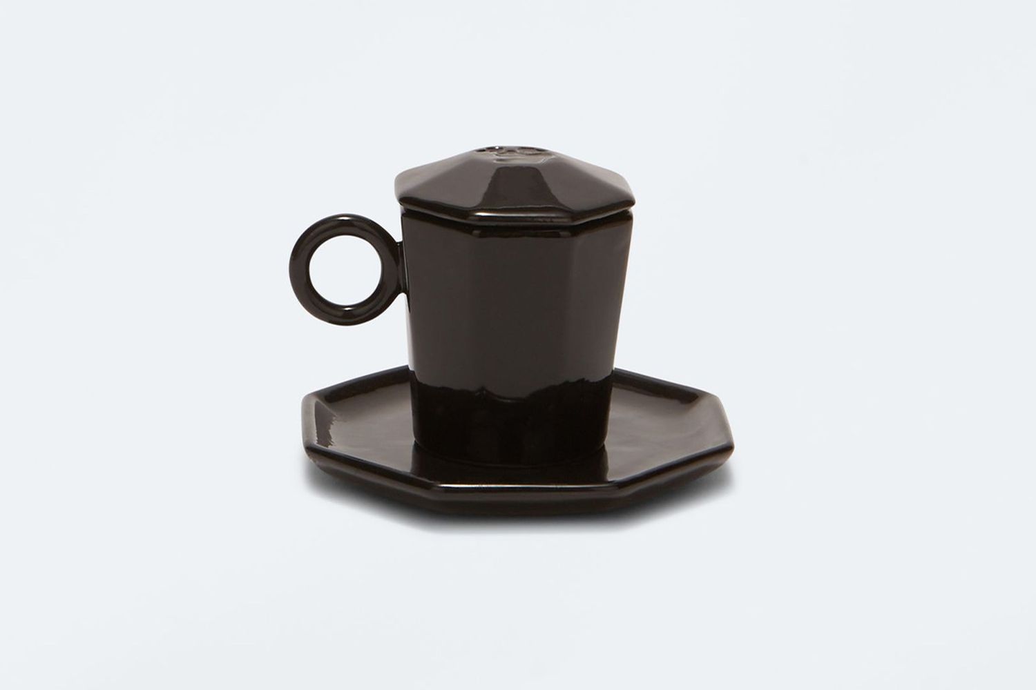 Octagonal Logo Coffee Set