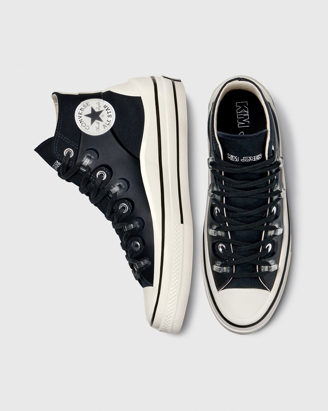 Converse x Kim Jones – Chuck 70 Utility Wave Black/Egret - Sneakers - Black - Image 4