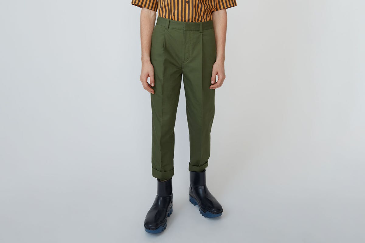 Pleated Trousers