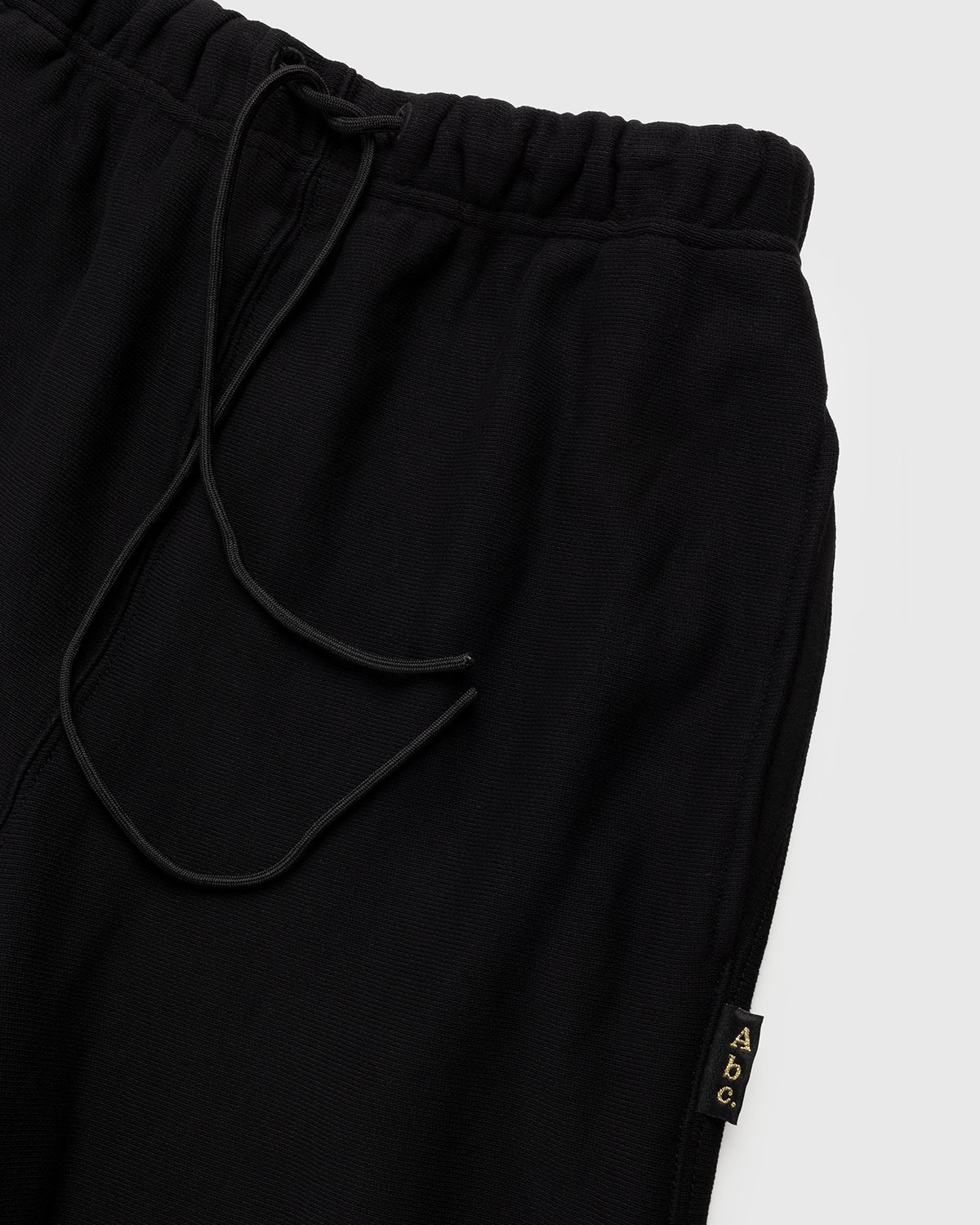 Abc. – French Terry Sweatpants Anthracite - Pants - Black - Image 6