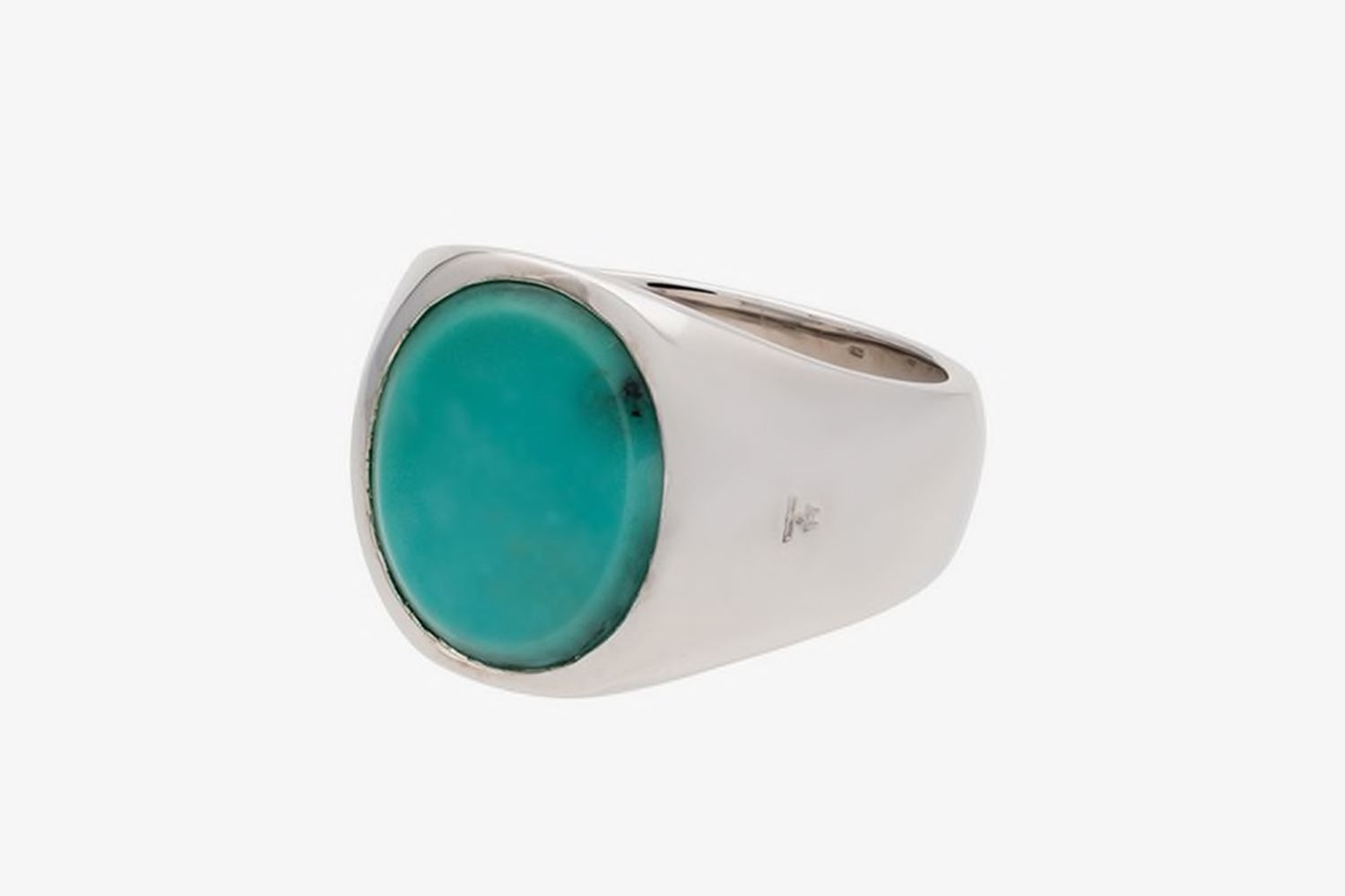 Metallic Opal Sterling Silver Signet Ring