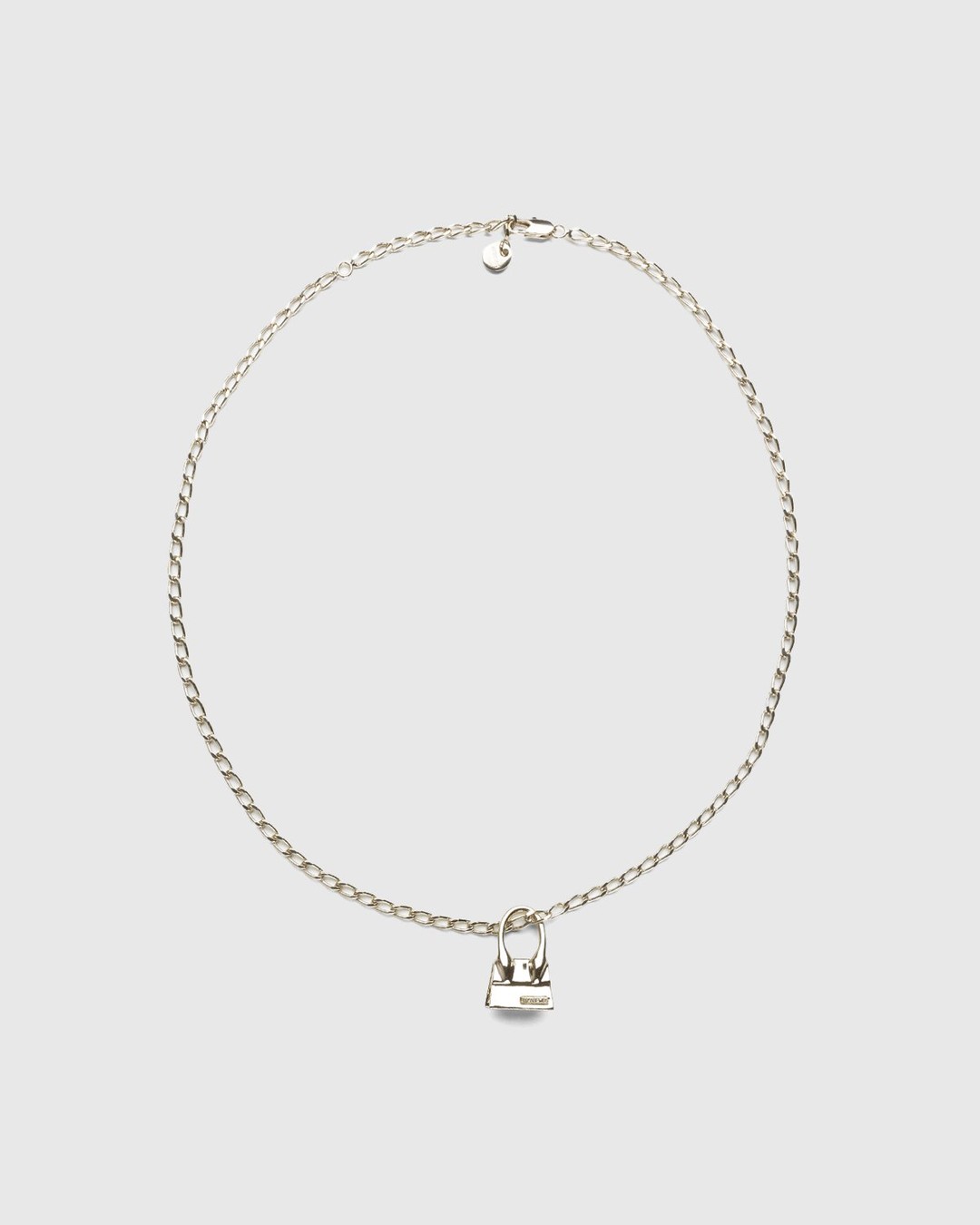 JACQUEMUS – Le Collier Chiquito Light Gold - Jewelry - Blue - Image 1