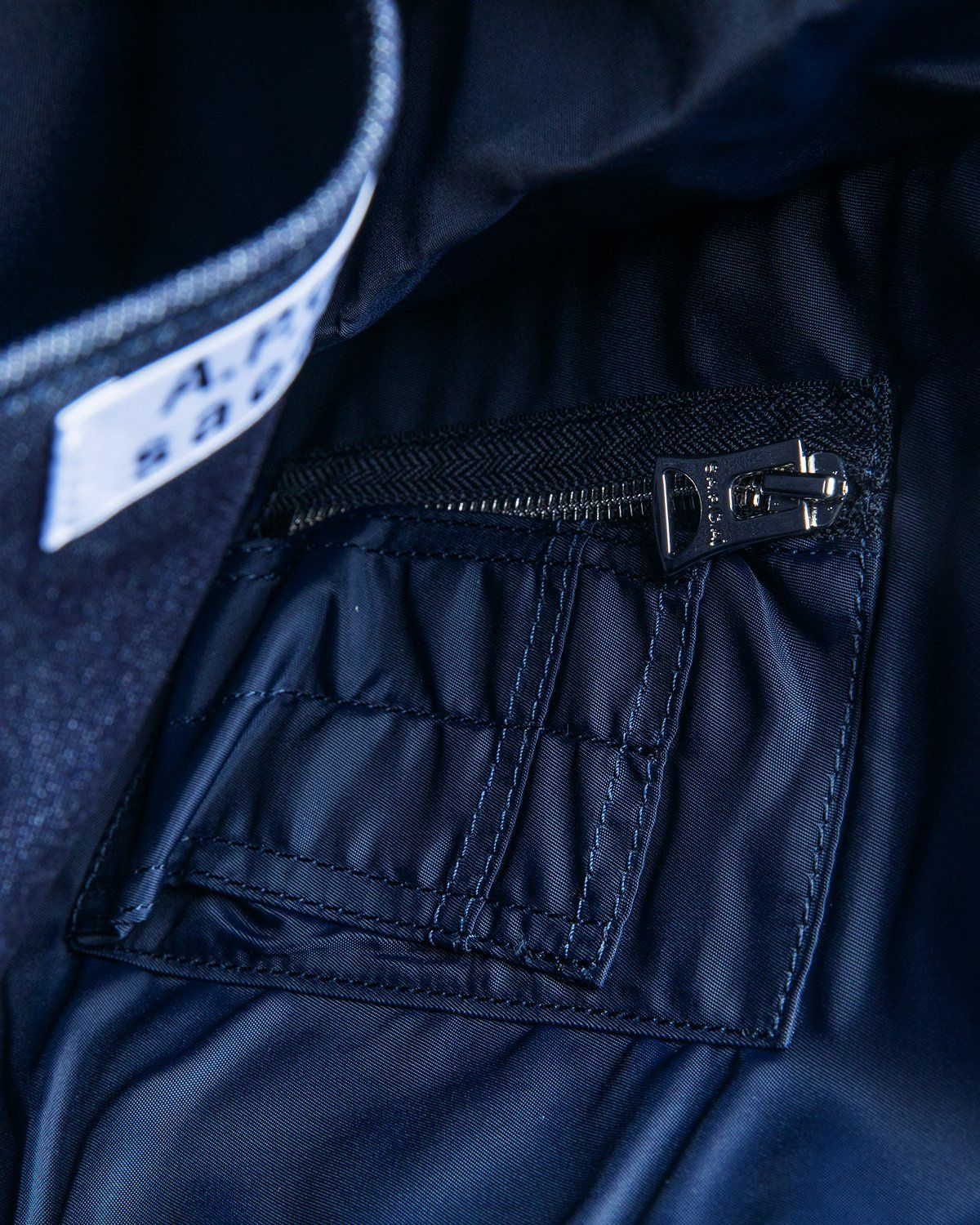 A.P.C. x Sacai – Shopping Bag Candy Dark Navy - Bags - Blue - Image 4