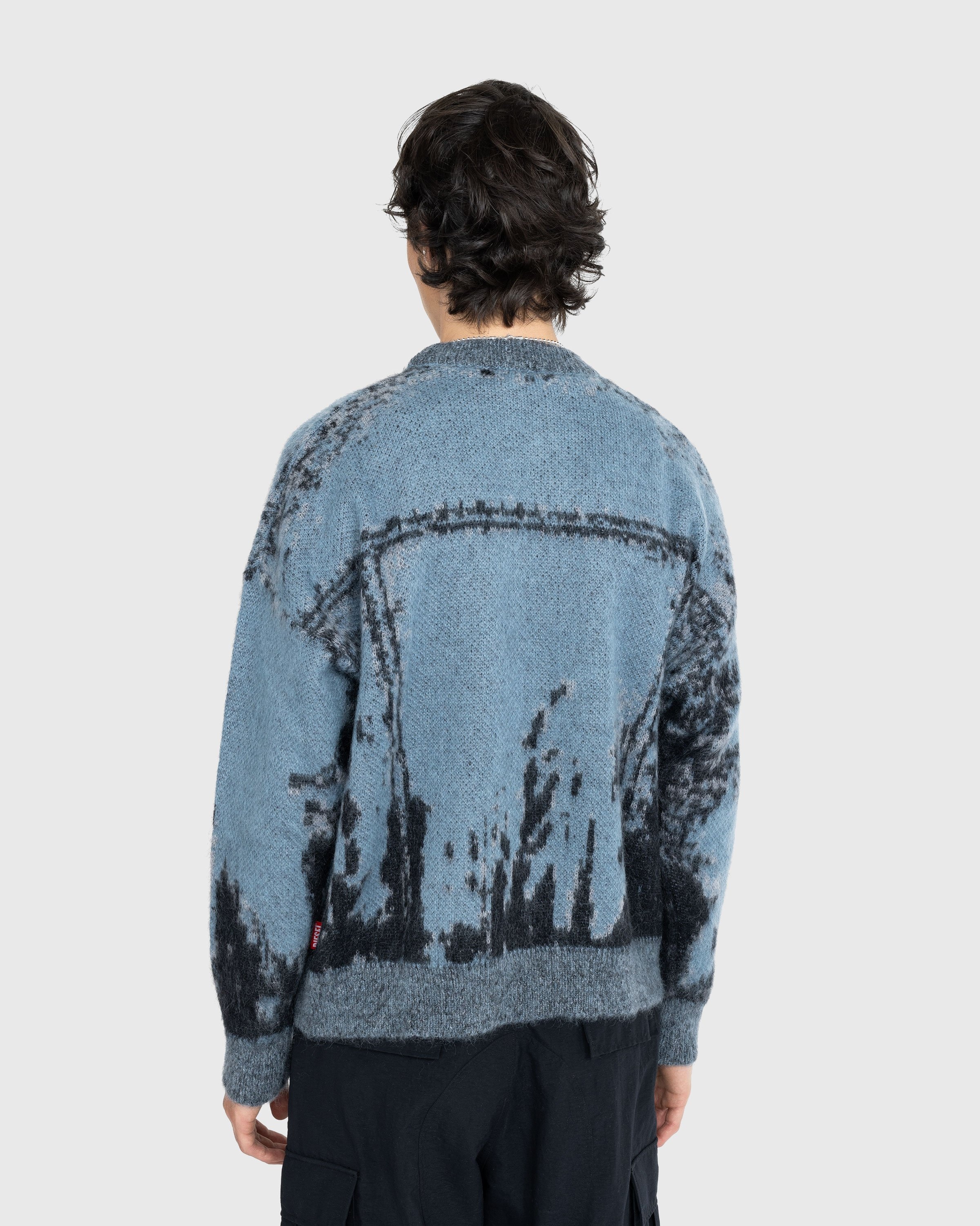 Diesel – K-Patmos Knit Sweater Blue - Knitwear - Blue - Image 3