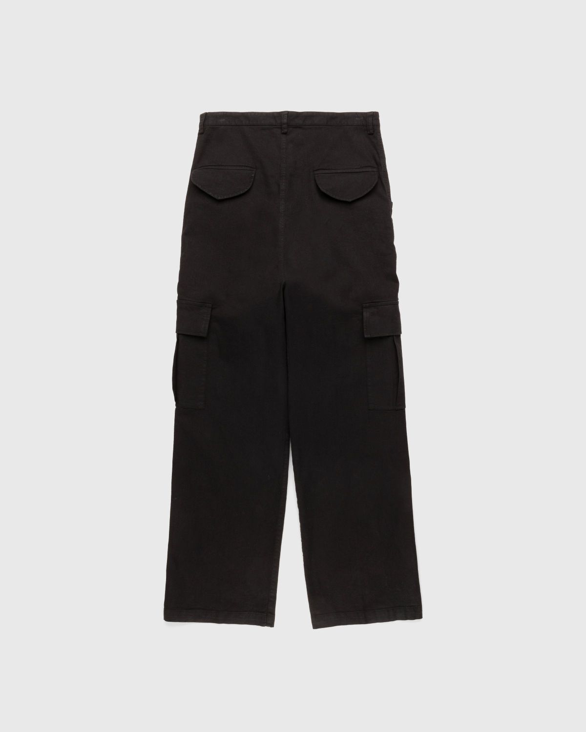 Winnie New York – Linen Cargo Pants Black - Pants - Black - Image 2