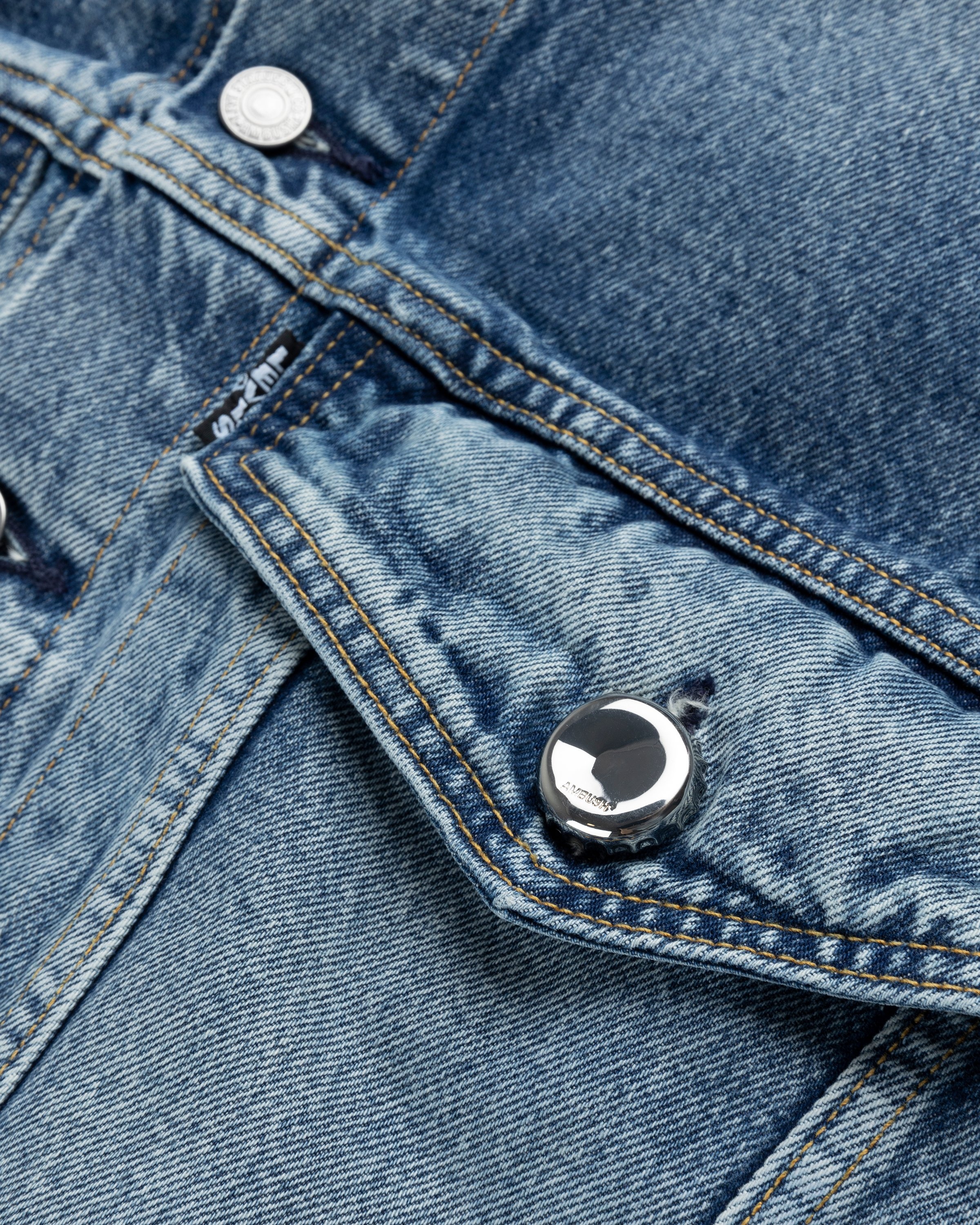 Levi's x AMBUSH – Trucker Jacket Mid Indigo - Outerwear - Blue - Image 6