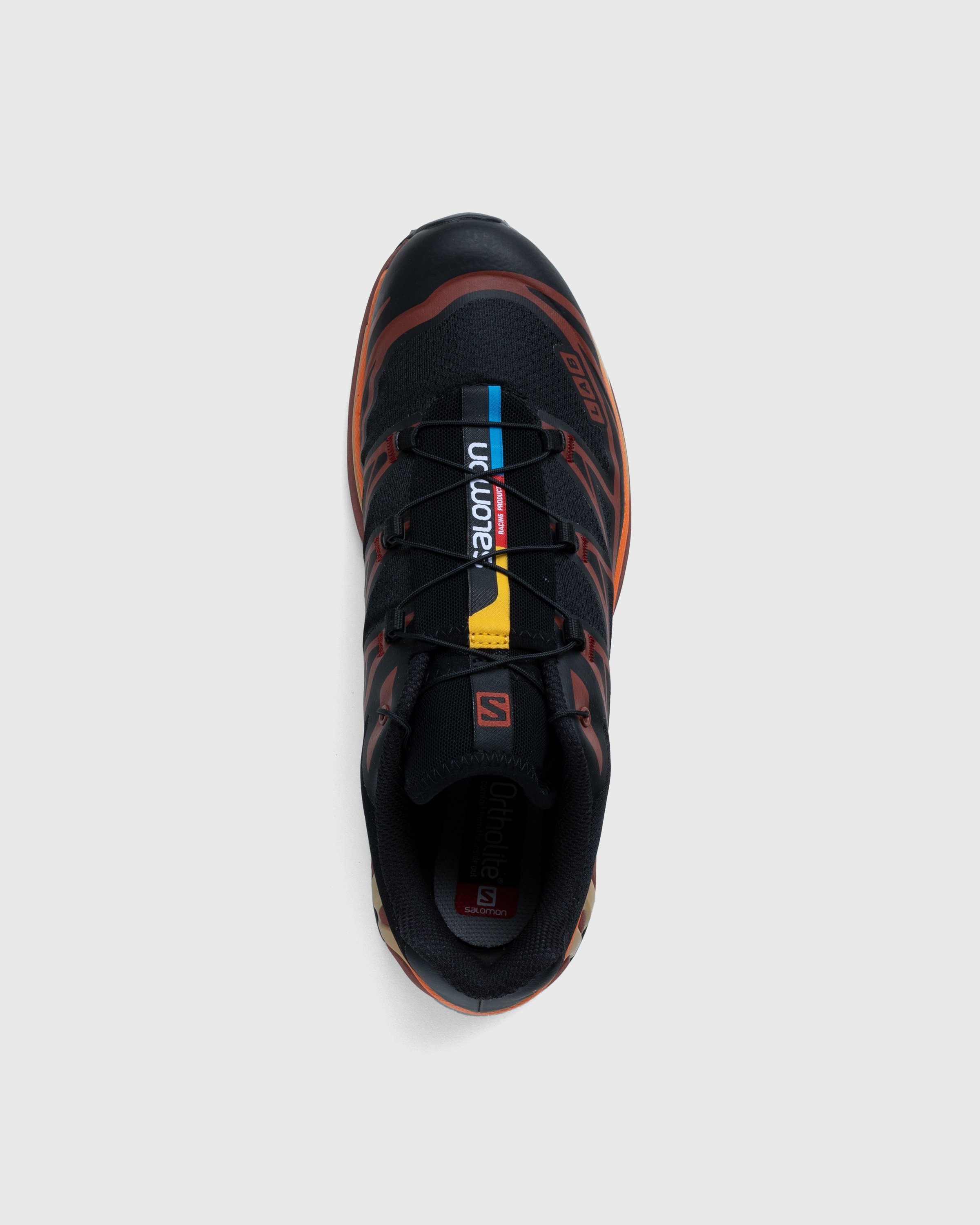 Salomon XT 6 Black Chocolate Plum Vibrant Orange Highsnobiety Shop