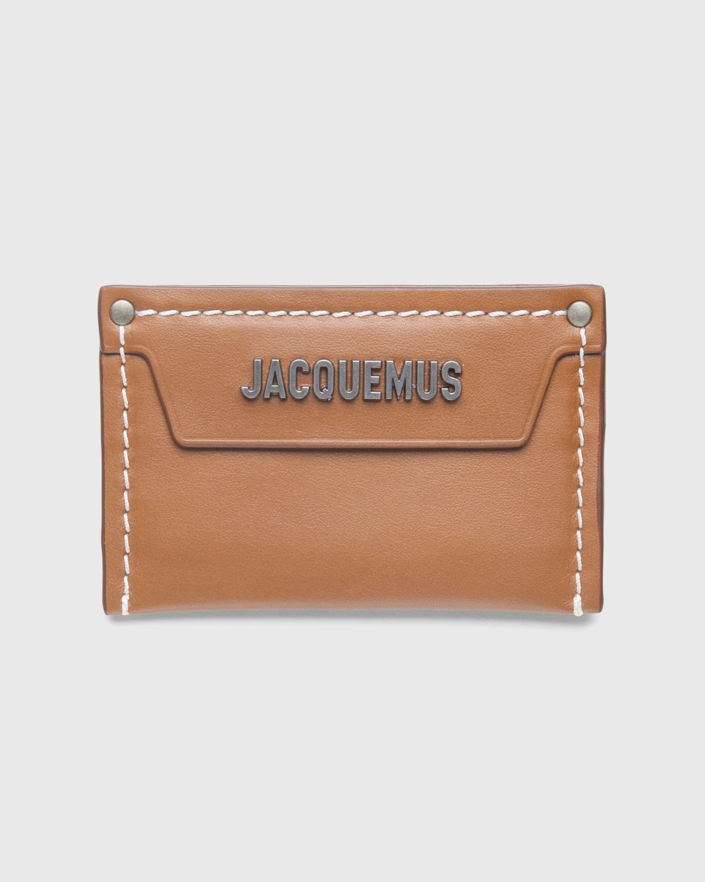 JACQUEMUS – Le Porte Carte Meunier Light Brown - Bags - BROWN - Image 1