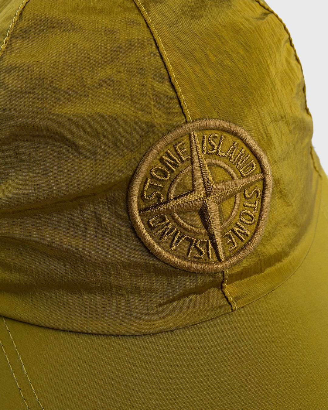 Stone Island – 99576 Nylon Metal Cap Yellow - Hats - Yellow - Image 4