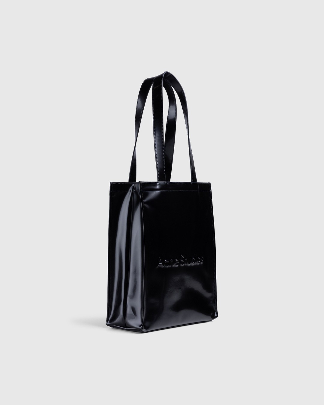 Acne Studios – Logo Shoulder Tote Bag Black - Bags - Black - Image 3