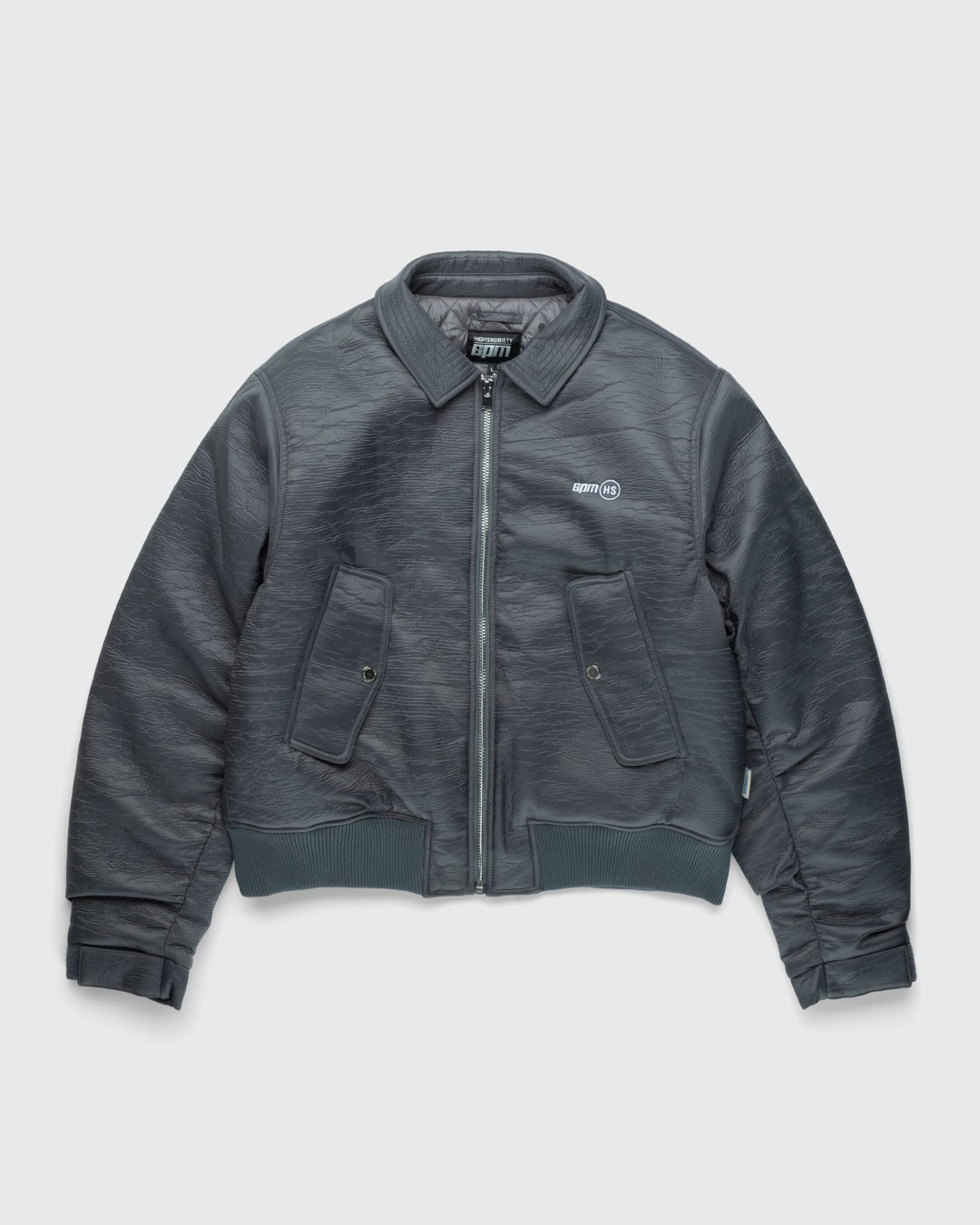 6PM x Highsnobiety – BERLIN, BERLIN 3 Bomber Jacket Grey - Outerwear - Grey - Image 1