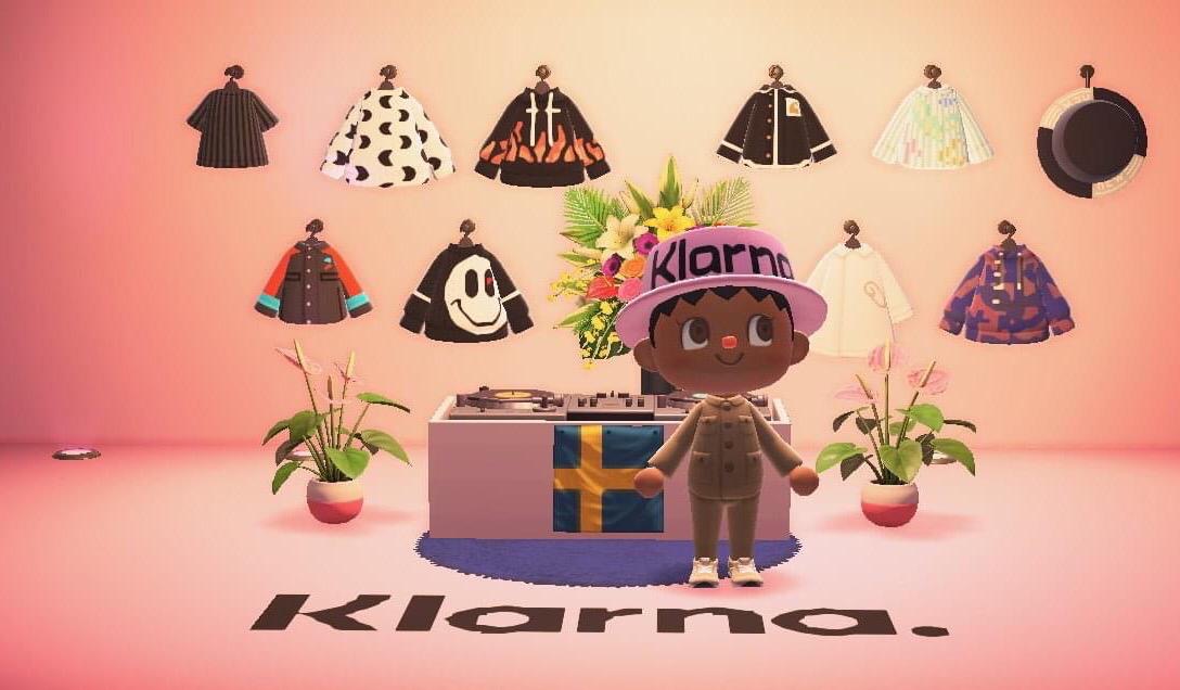 Swedish shopping app Klarna partners with 'Animal Crossing' on an upcoming virtual pop-up shop.