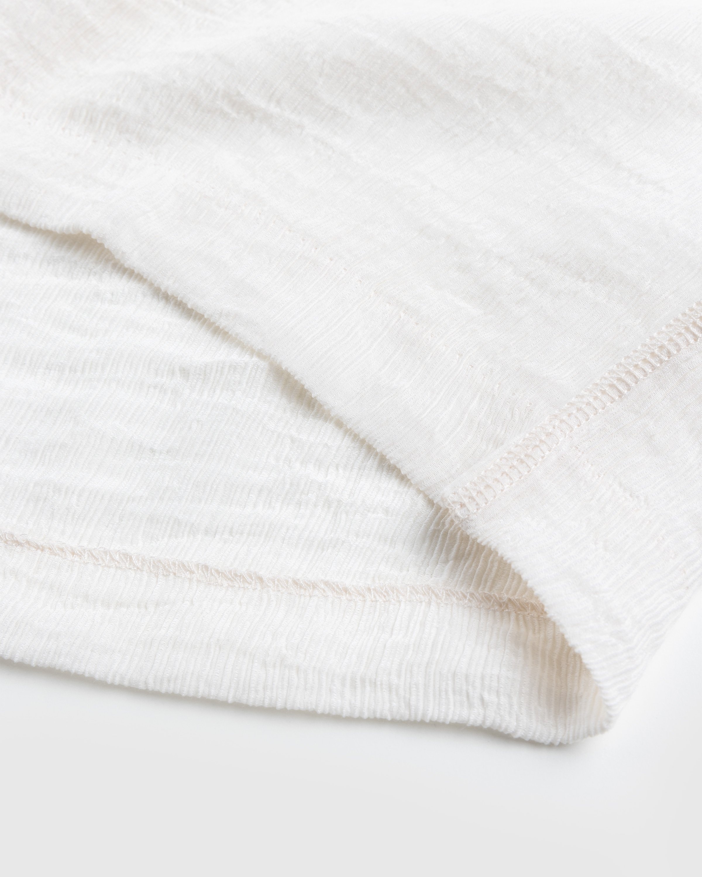Our Legacy – Singlet Almond Milk Ruffle Viscose - Tops - Beige - Image 6