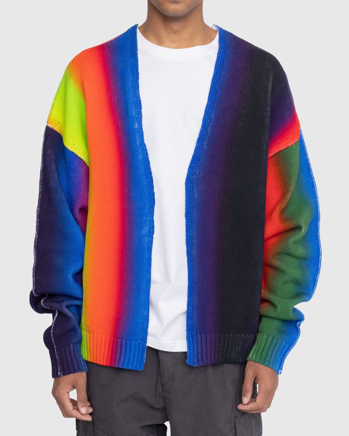 AGR – Digi Printed Gradient Cardigan Multi - Knitwear - Multi - Image 2