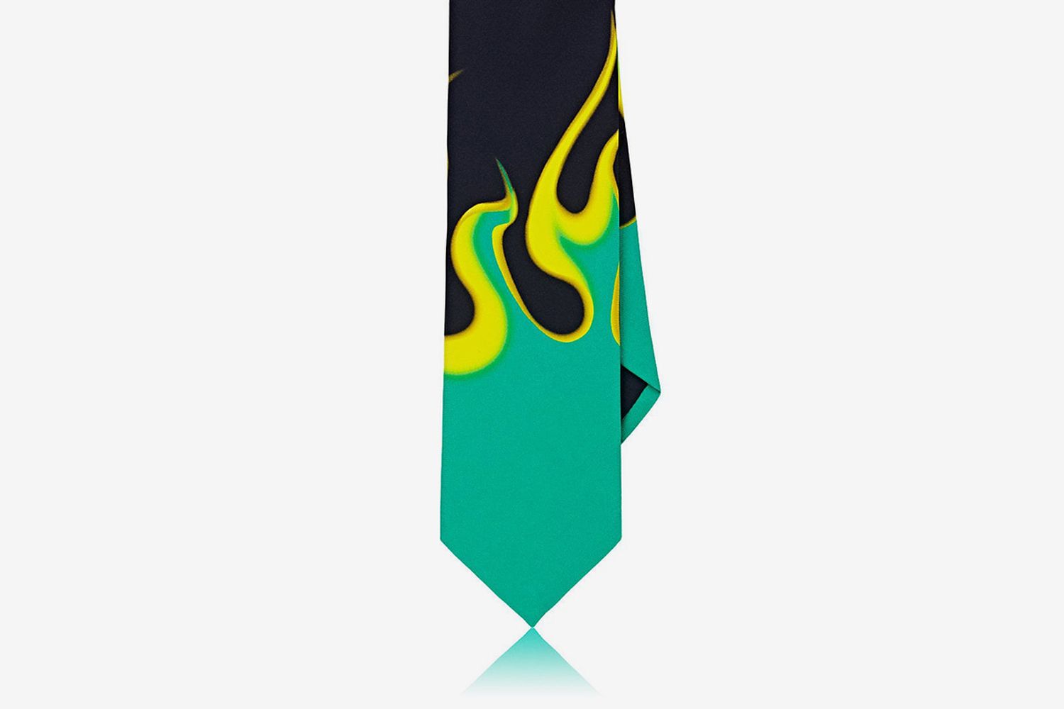 Flame Silk Faille Necktie
