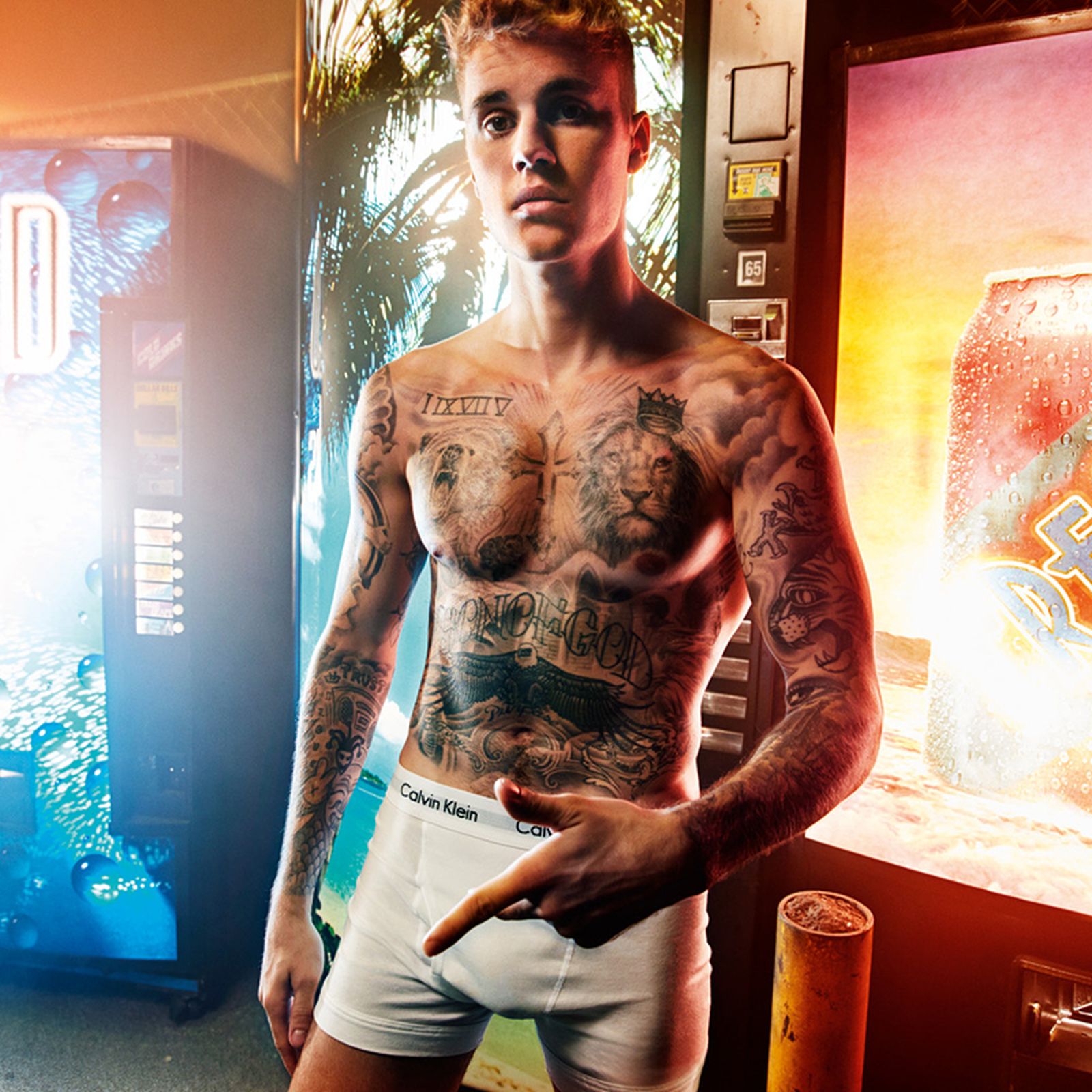 Justin Bieber Calvin Klein “DEAL WITH IT” Campaign