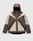 Arnar Mar Jonsson – Texlon Composition Outerwear Jacket Beige Chocolate Black - Outerwear - Black - Image 1