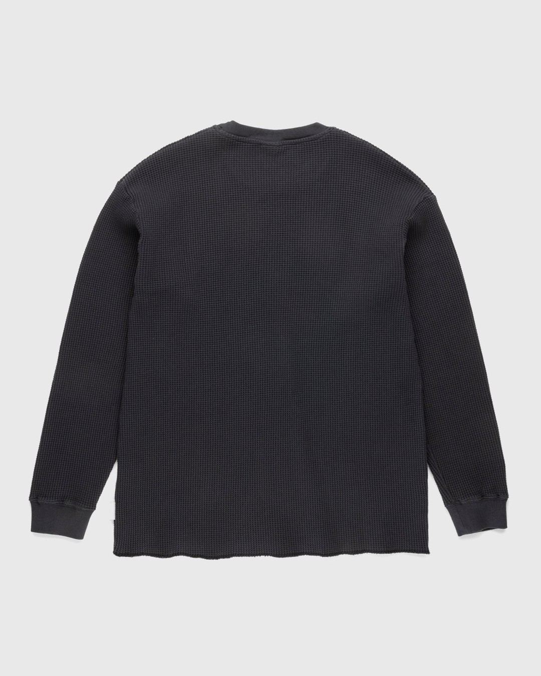 Highsnobiety – Thermal Staples Long Sleeve Black - Sweats - Black - Image 2