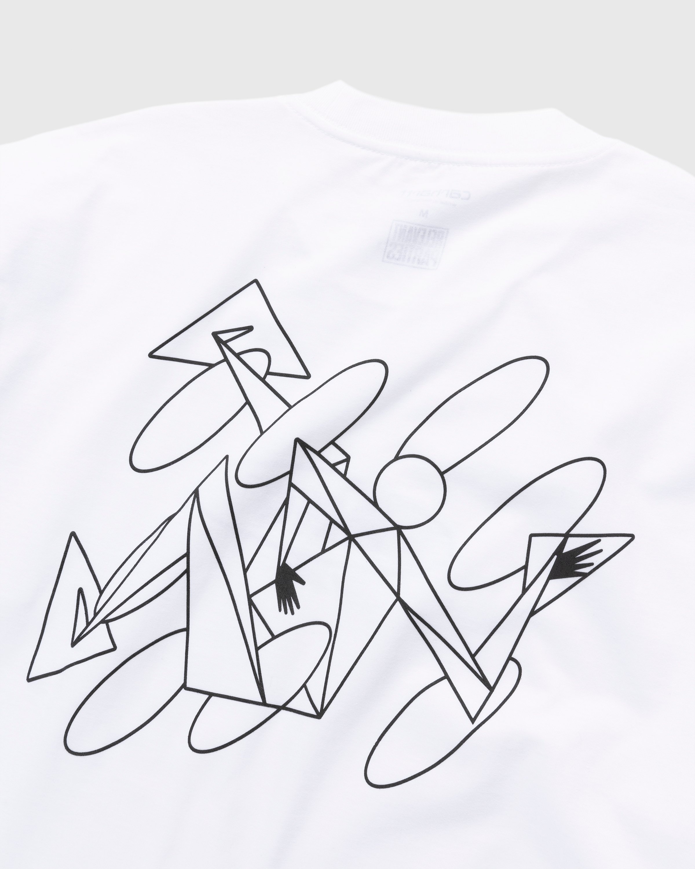 Carhartt WIP – Rush Hour T-Shirt White/Black - Tops - White - Image 4