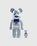 Medicom – BE@RBRICK STAY PUFT MARSHMALLOW MAN WHITE CHROME Ver. 100% & 400%