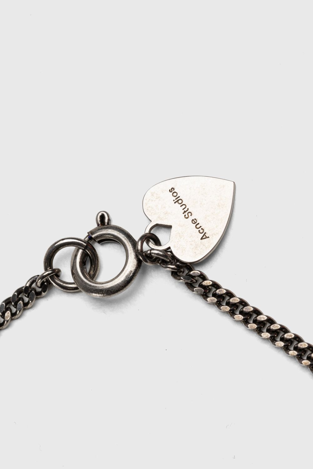 Acne Studios – Strawberry Pendant Necklace Antique Silver - Jewelry - Multi - Image 3