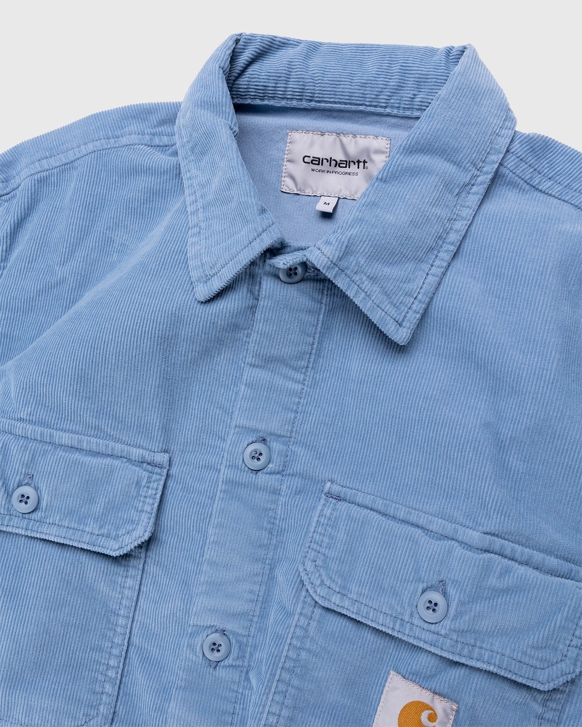 Carhartt WIP – Dixon Shirt Jacket Icy Water Rinsed - Overshirt - Blue - Image 3