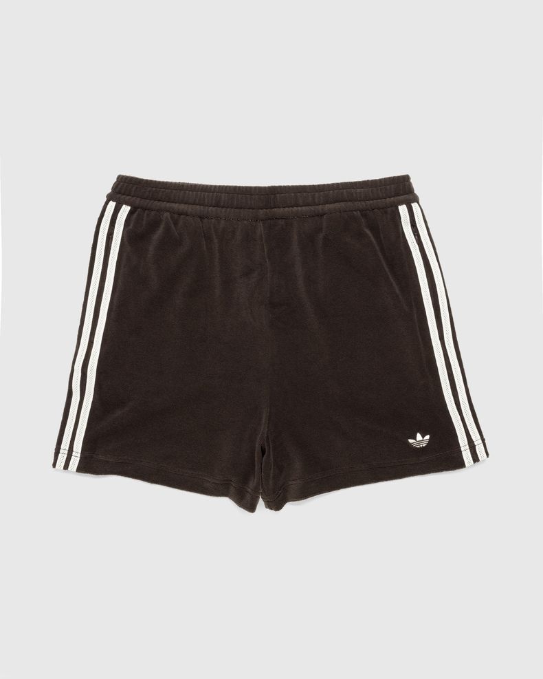 Adidas x Wales Bonner – Cotton Blend Shorts Dark Brown