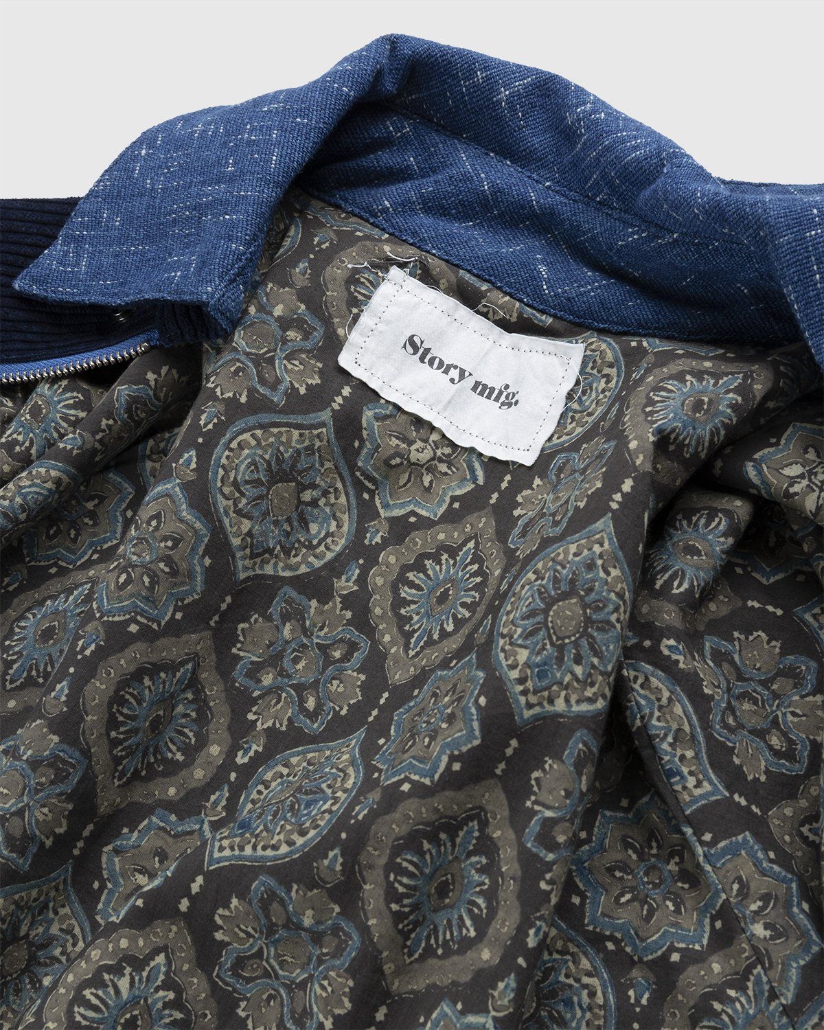 Story mfg. – Rambler Jacket Deep Indigo Corduroy - Outerwear - Blue - Image 6