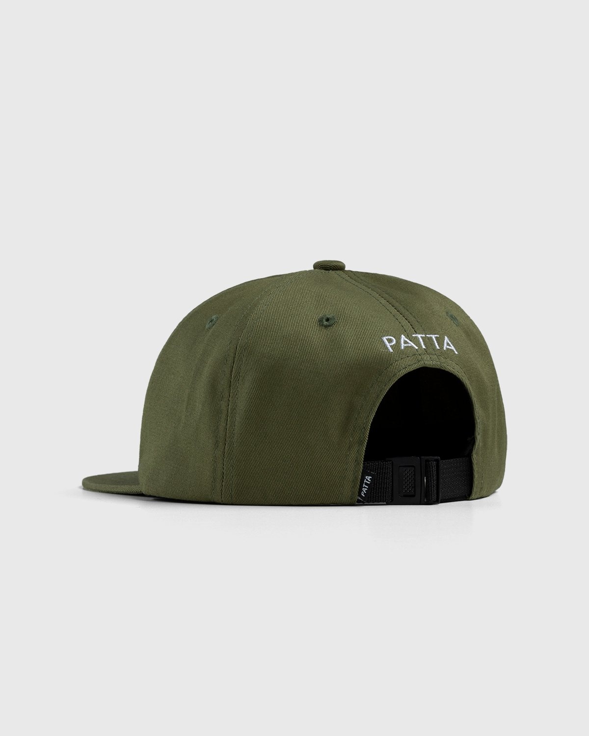 Patta – Script P Sports Cap Olivine - Hats - Green - Image 2