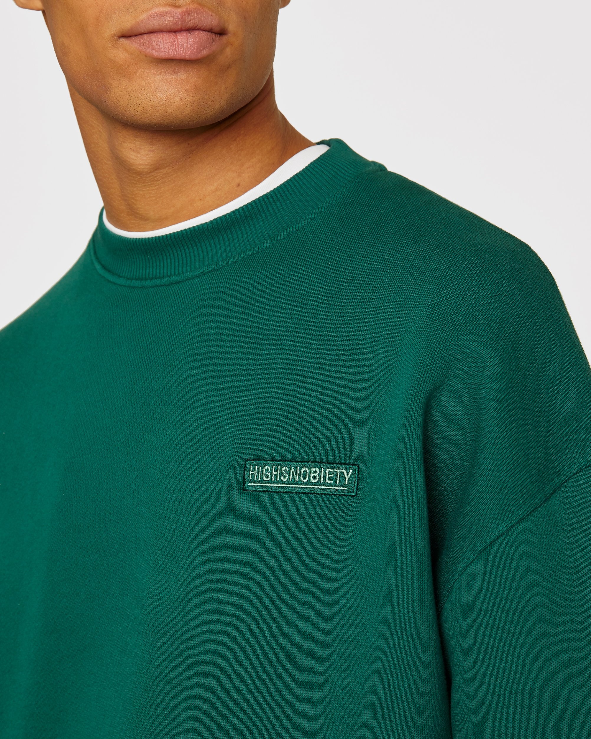 Highsnobiety – Staples Sweatshirt Green - Sweats - Green - Image 5