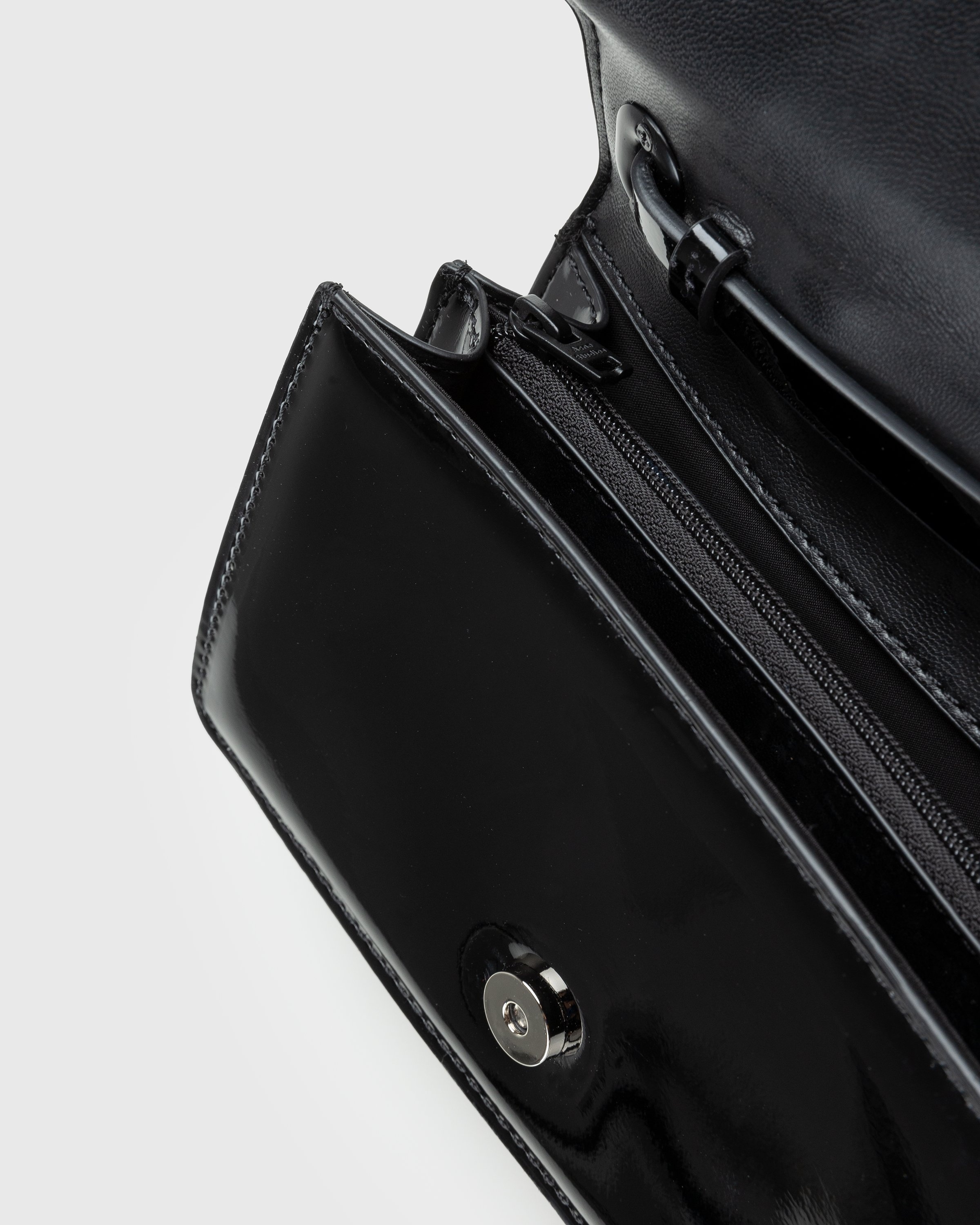 Acne Studios – Mini Crossbody Face Bag Black - Shoulder Bags - Black - Image 5
