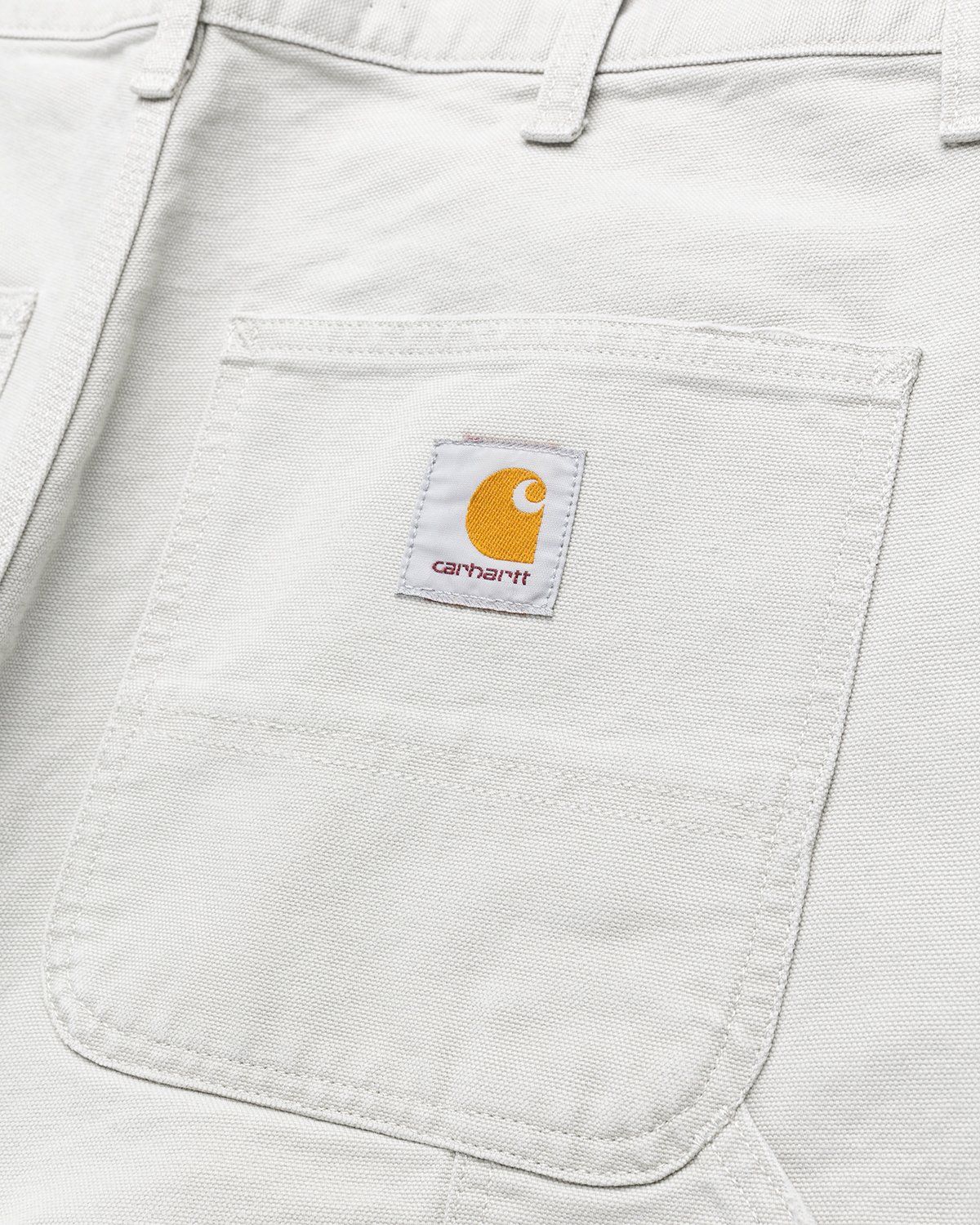 Carhartt WIP – Single Knee Pant Aged Canvas Grey - Pants - Grey - Image 3