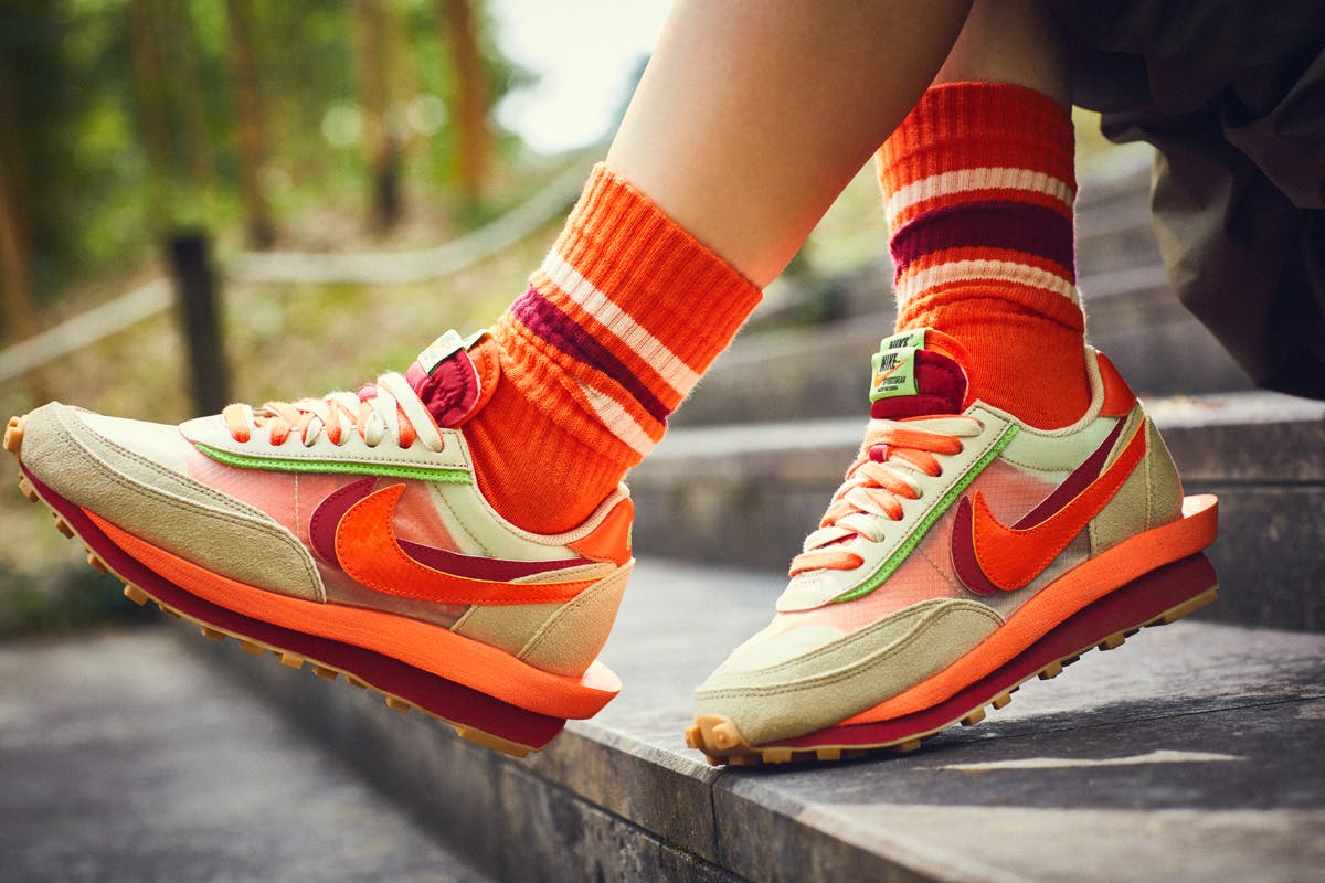 sacai clot nike ldwaffle the home CLOTsacaiTHEHOME pop up collaboration collection