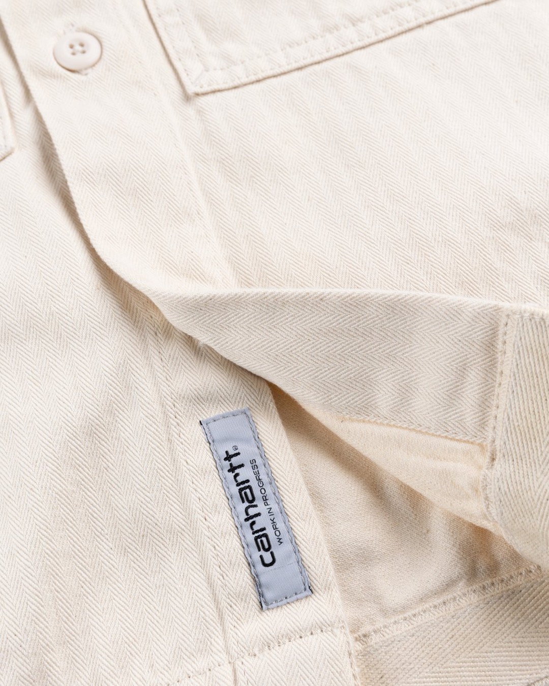 Carhartt WIP – Charter Shirt Natural - Shirts - Beige - Image 6